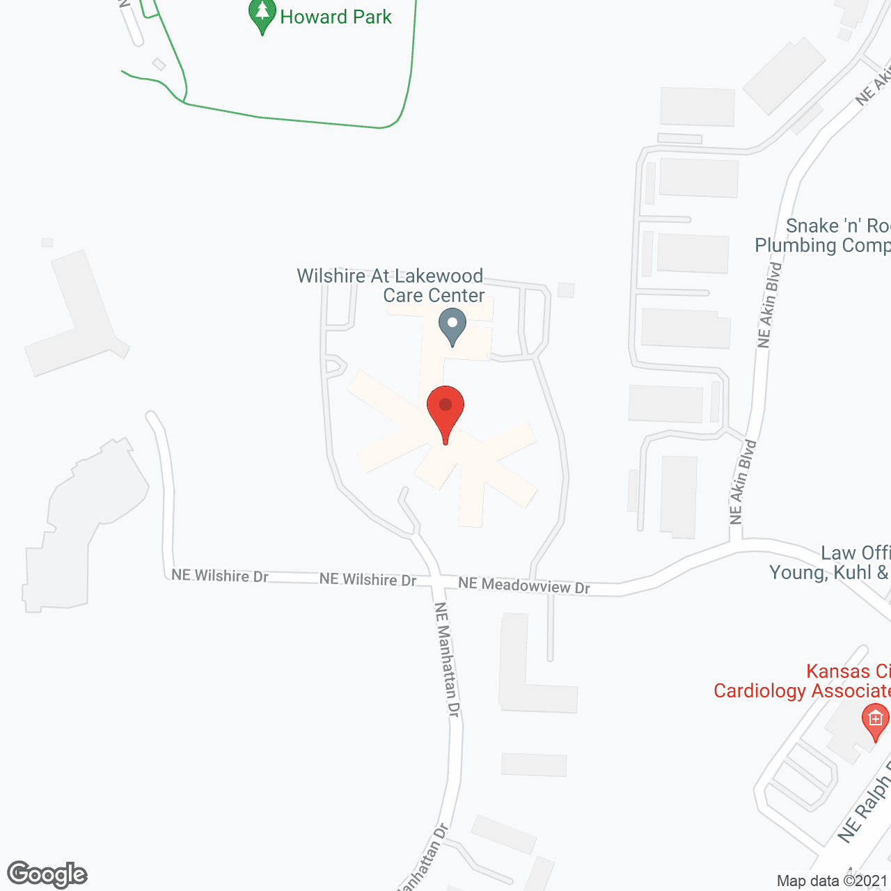 Wilshire At Lakewood in google map