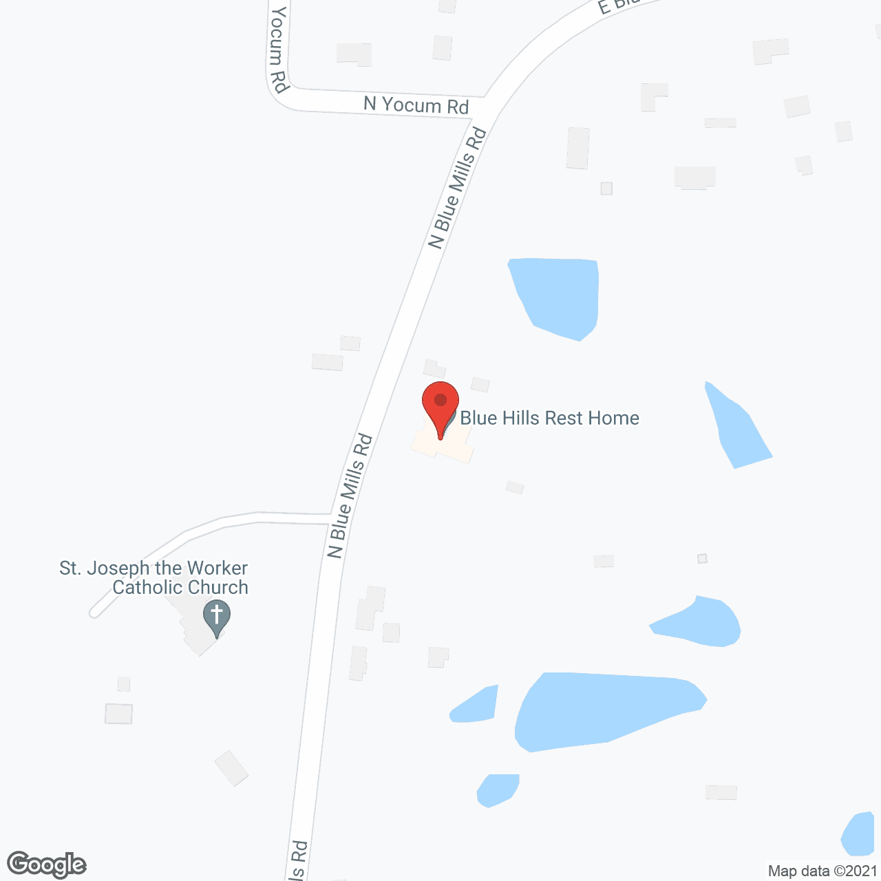 Blue Hills Rest Home in google map