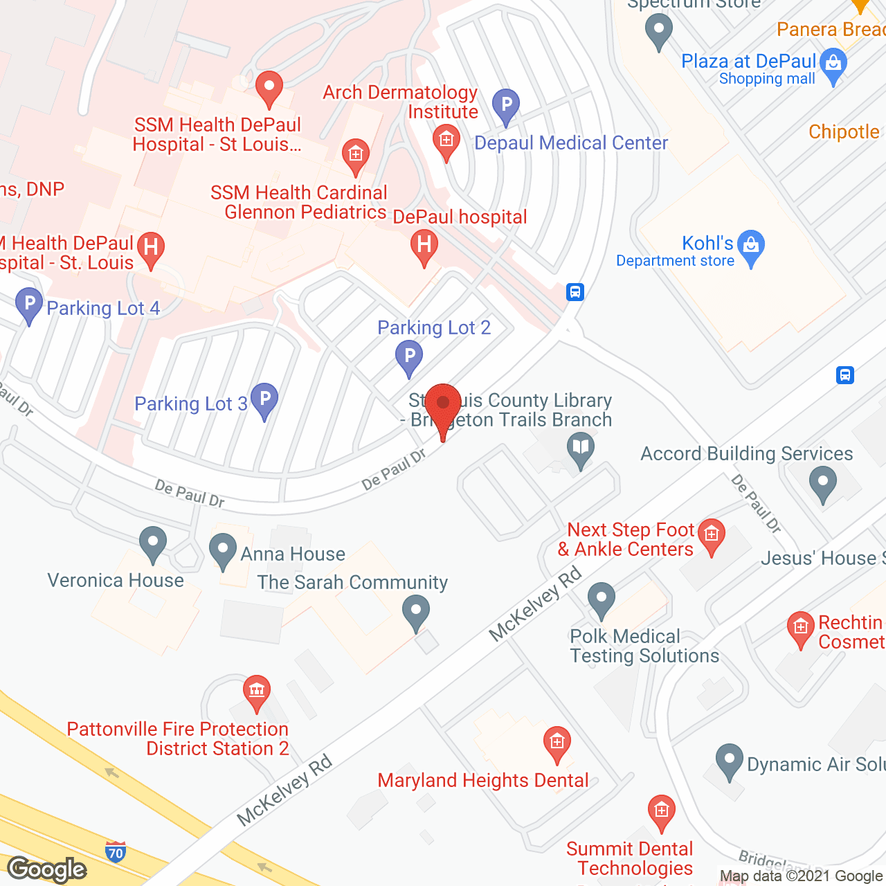 The Sarah Community in google map