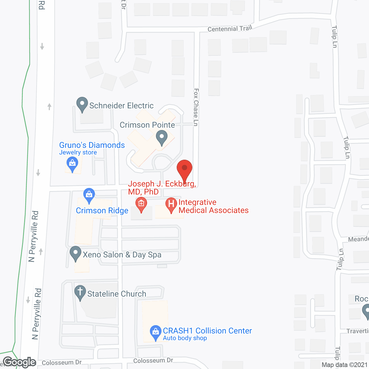 Cedarhurst of Rockford in google map