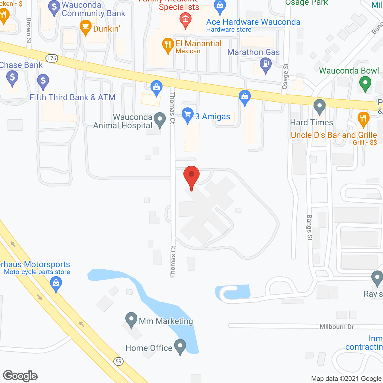 Wauconda Healthcare and Rehabilitation Centre, LLC in google map
