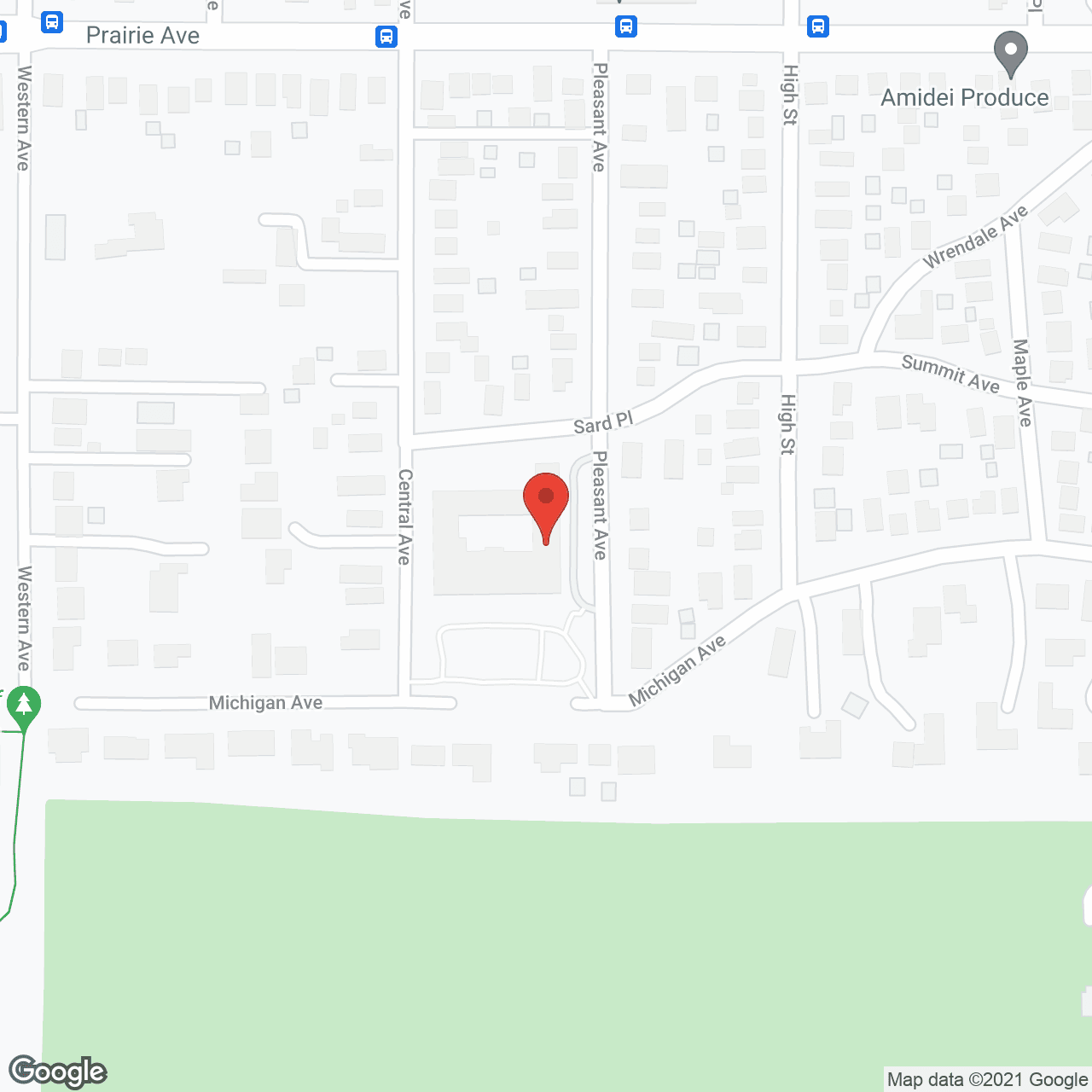 Aperion Care Highwood in google map