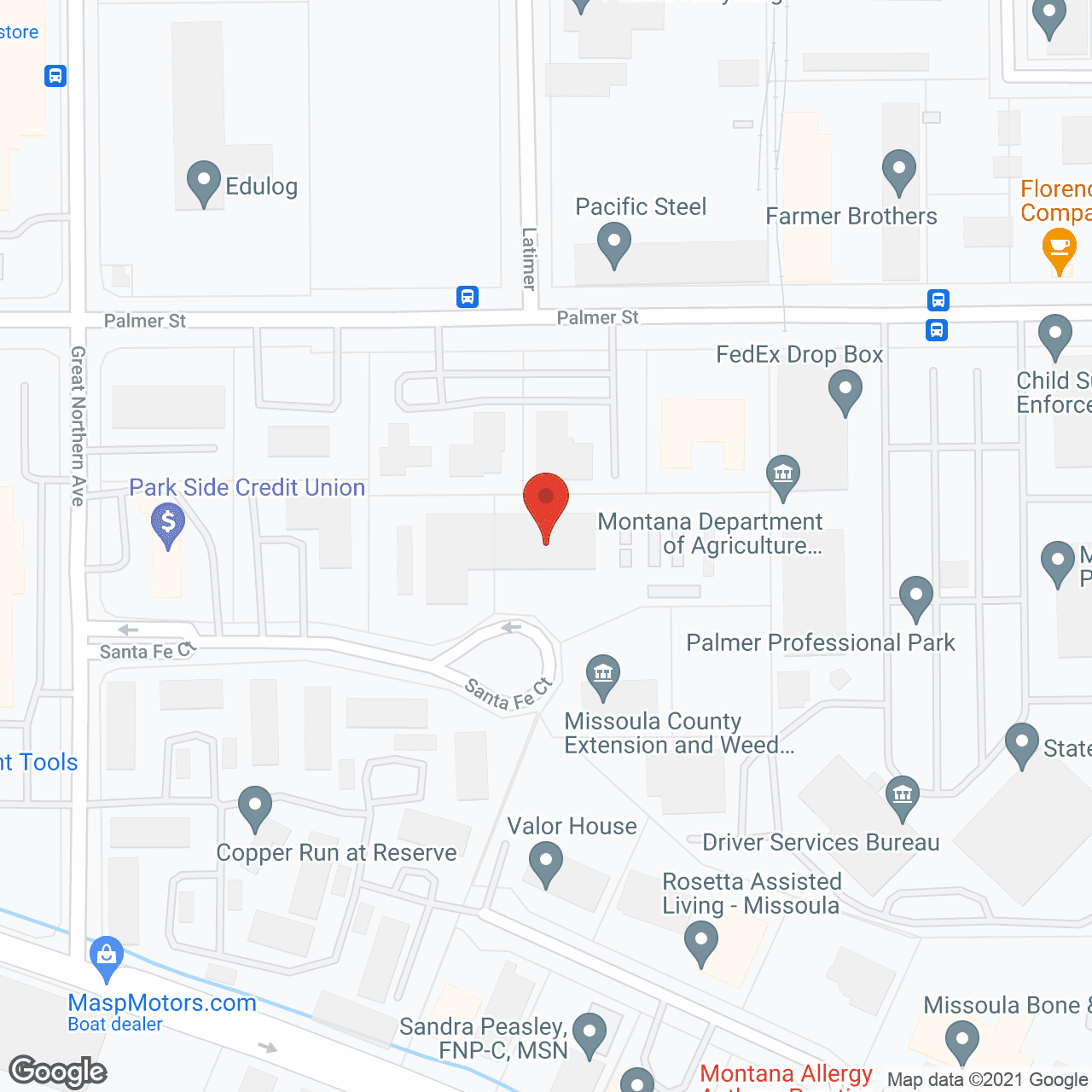 River Ridge Apartments in google map
