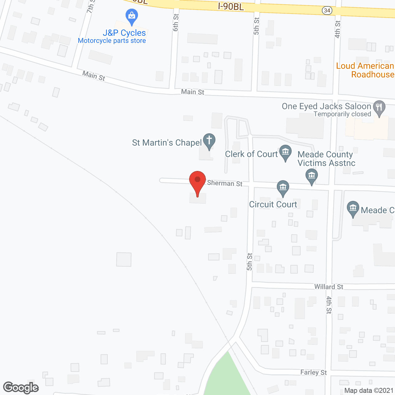 Foothills Assisted Living in google map