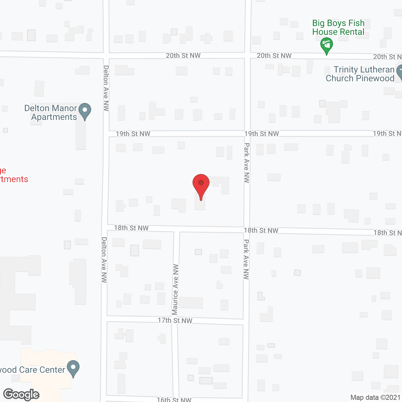 Homefront Assisted Living in google map