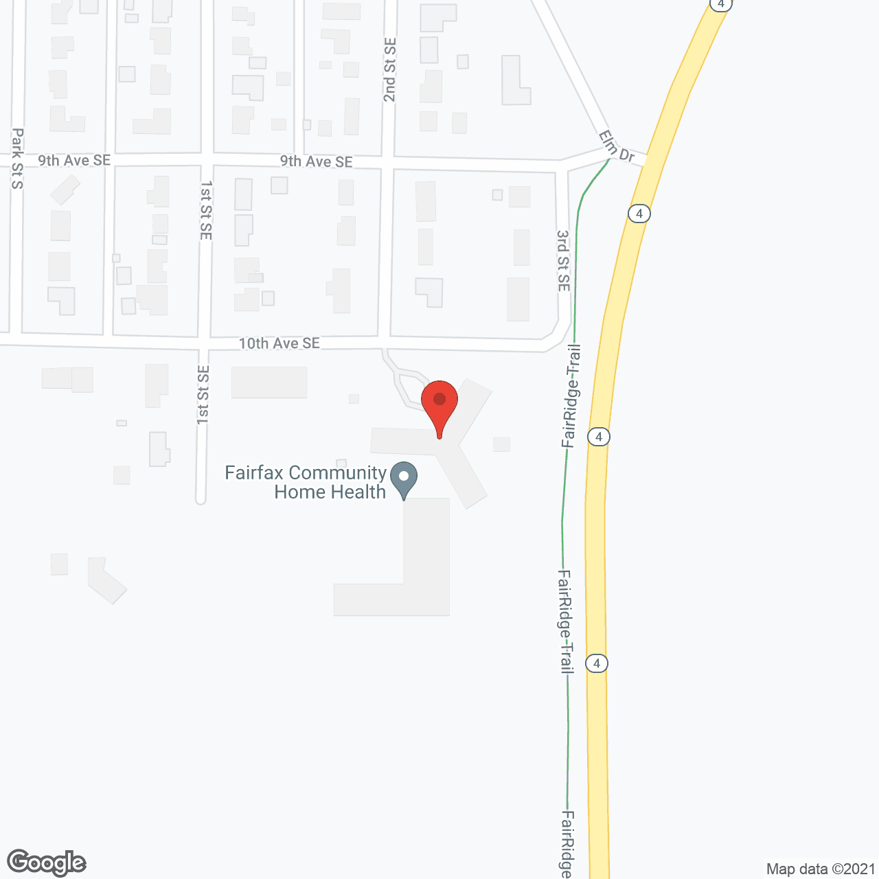 Fairfax Community Home Inc in google map