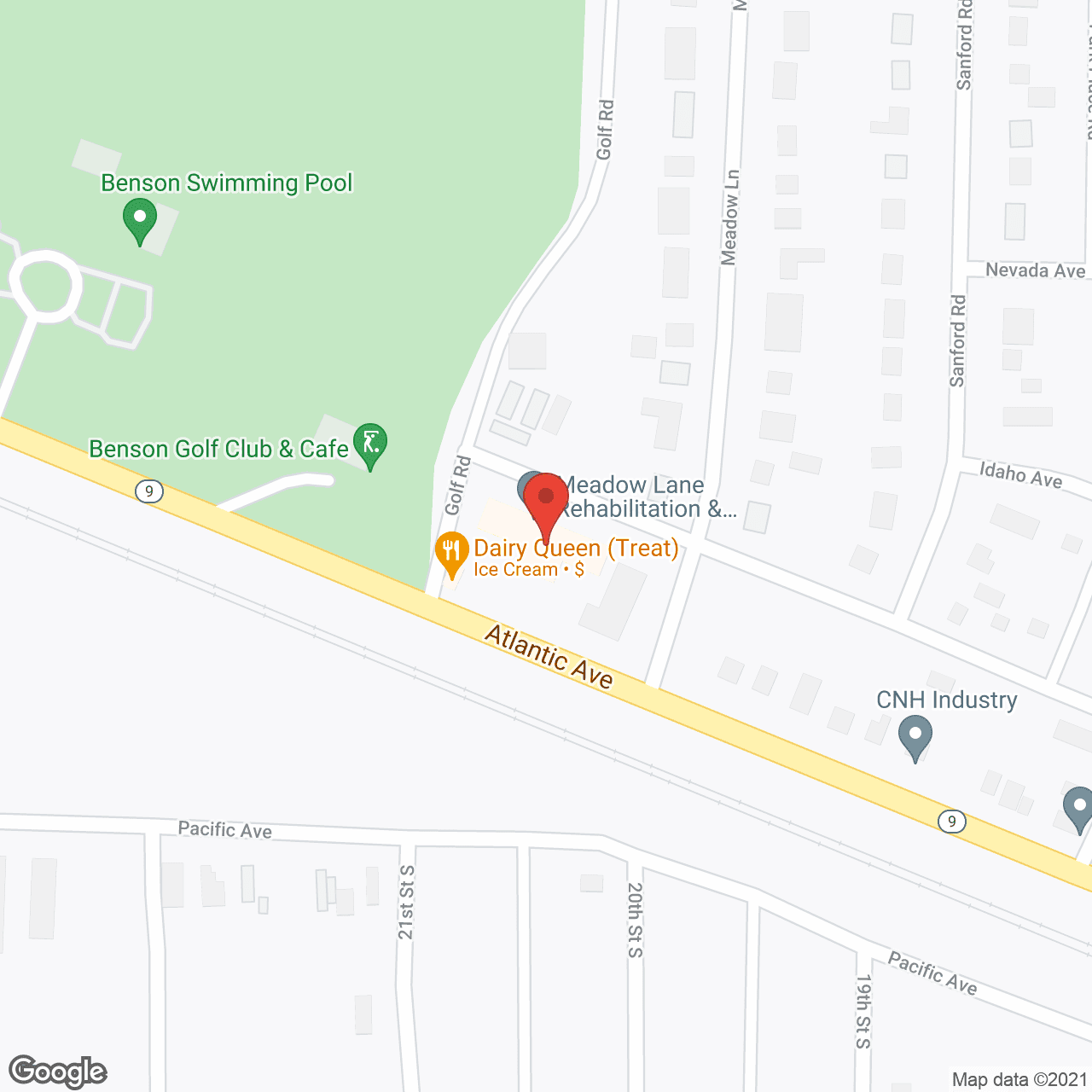 Meadow Lane Healthcare Center in google map
