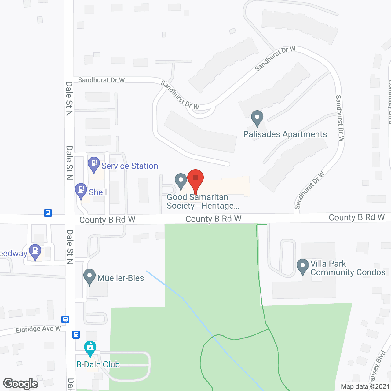 Heritage Place of Roseville in google map