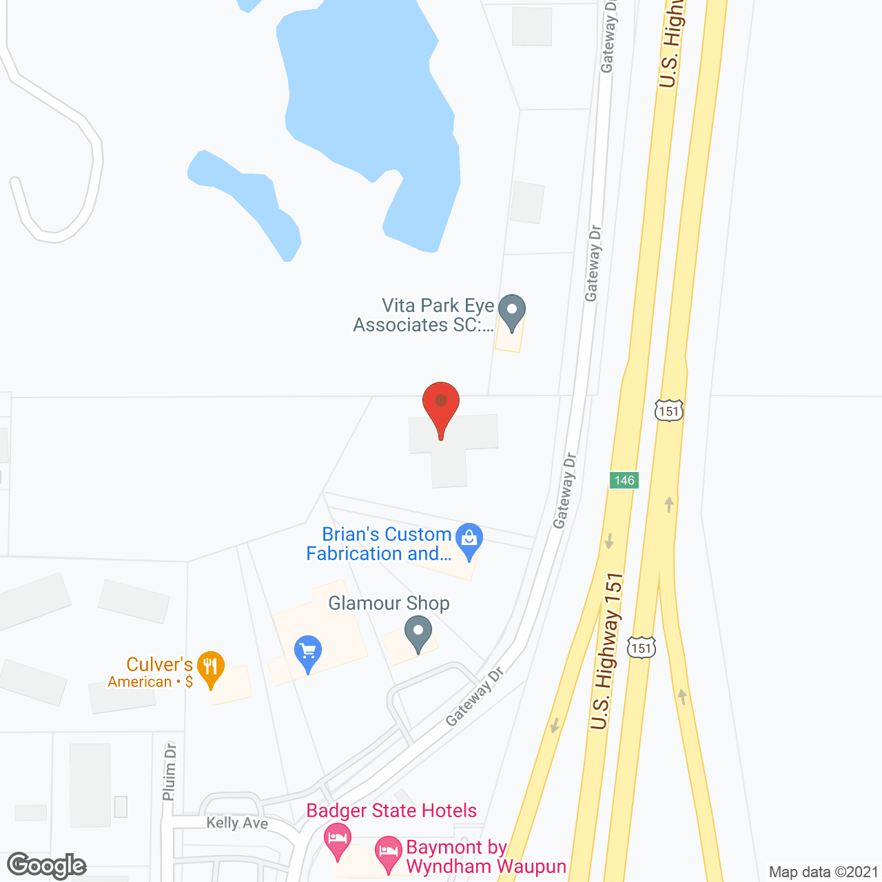 Gateway Apartments in google map