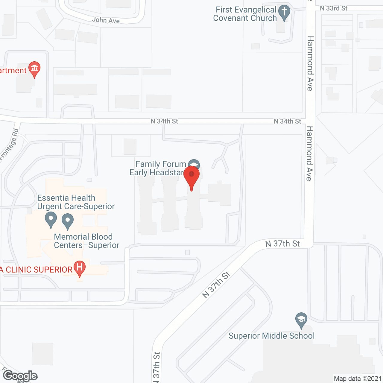 Encompass Healthcare Assisted Living - 500 in google map