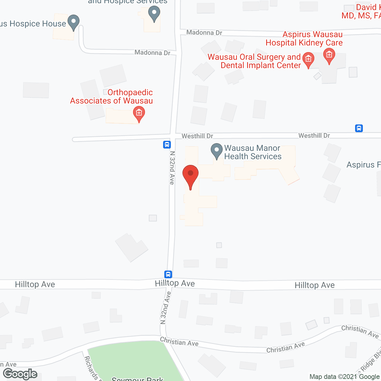 Wausau Manor Nursing Home in google map