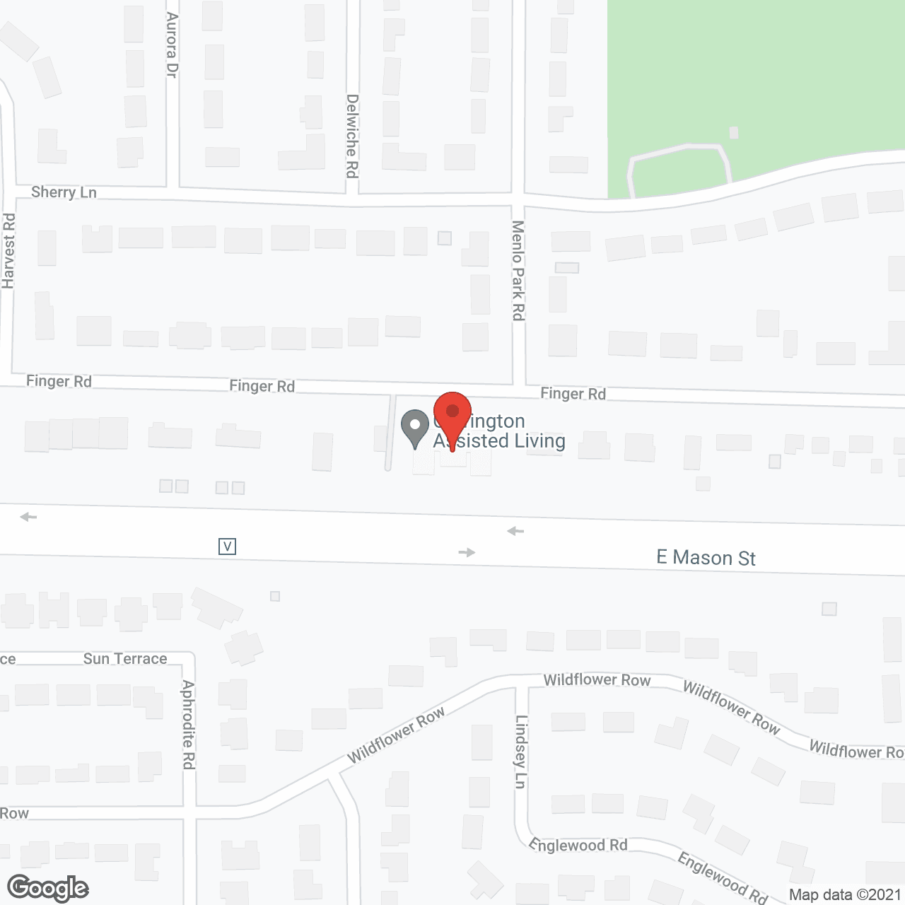 Carrington Assisted Living in google map