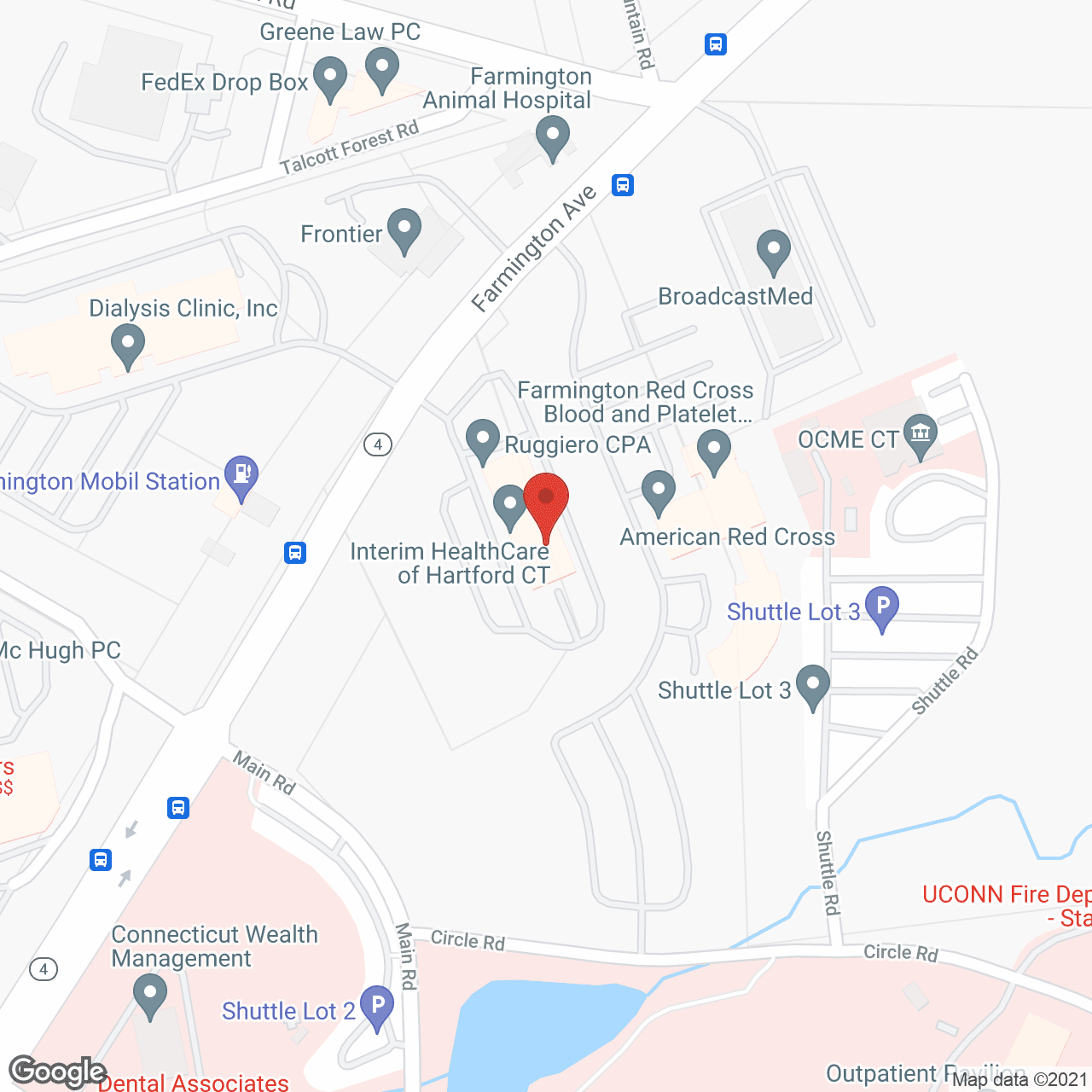 Interim Healthcare - Hartford in google map