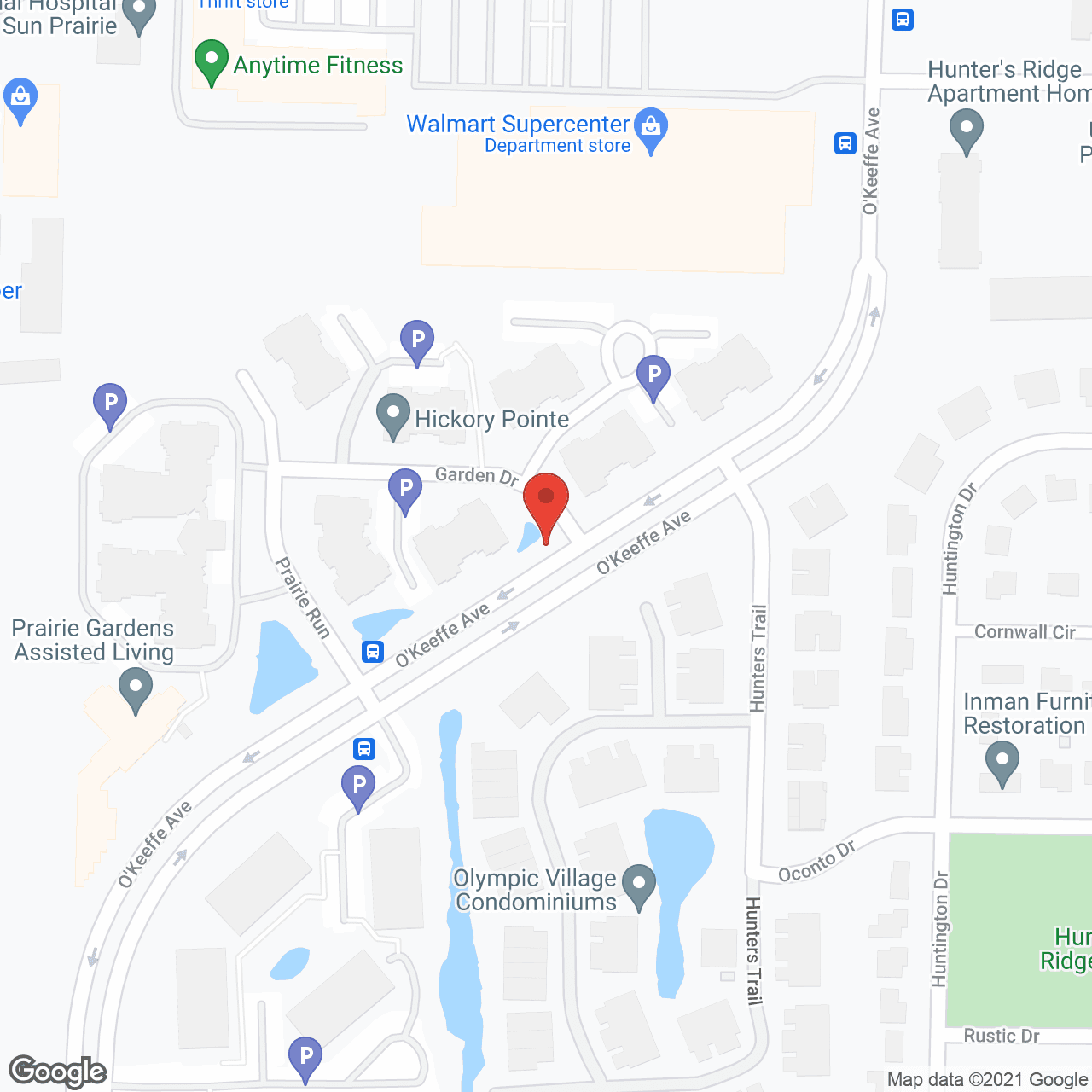 Prairie Gardens Assisted Living in google map