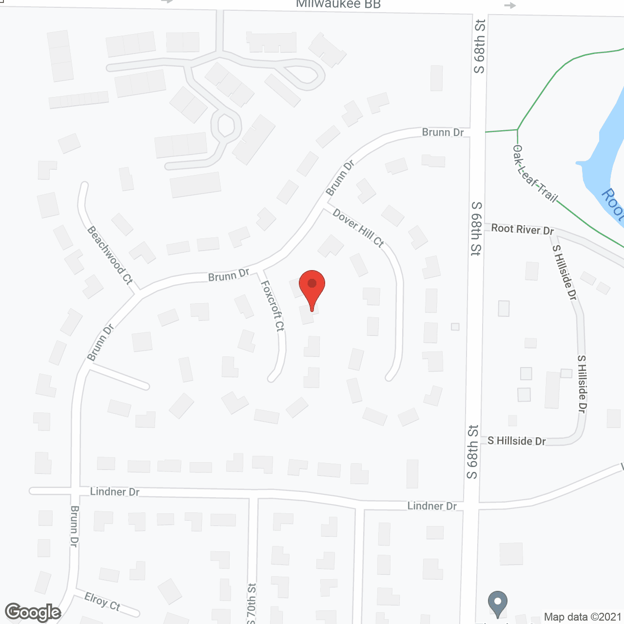 Foxcroft Crossing in google map