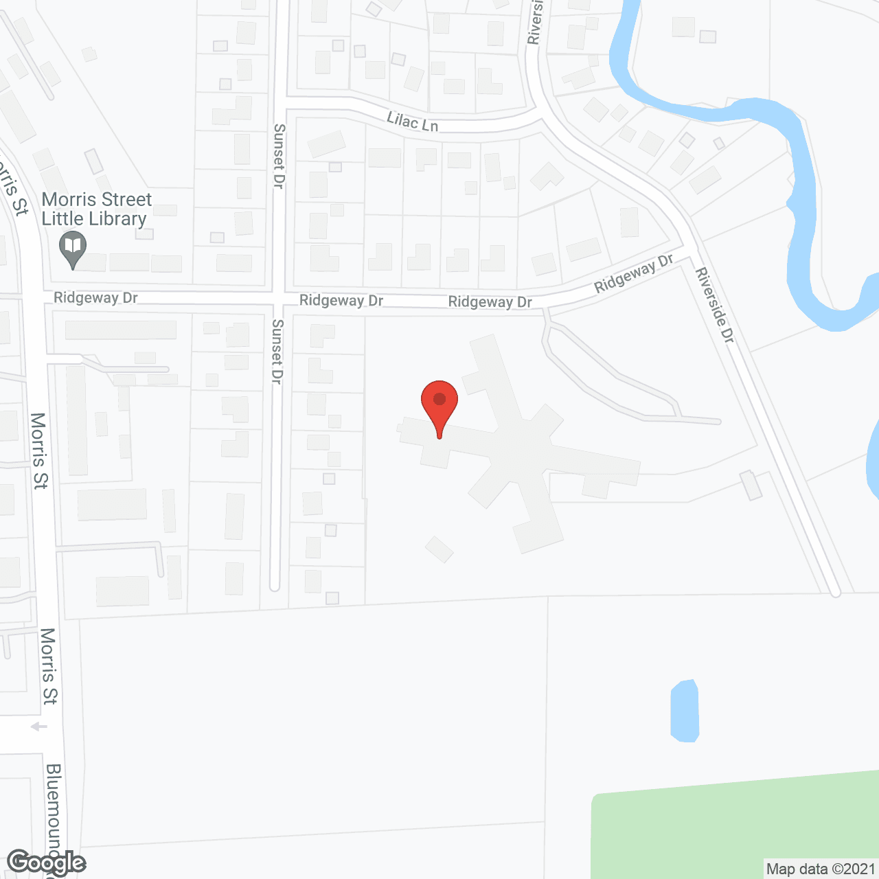 River Hills West Healthcare Center in google map