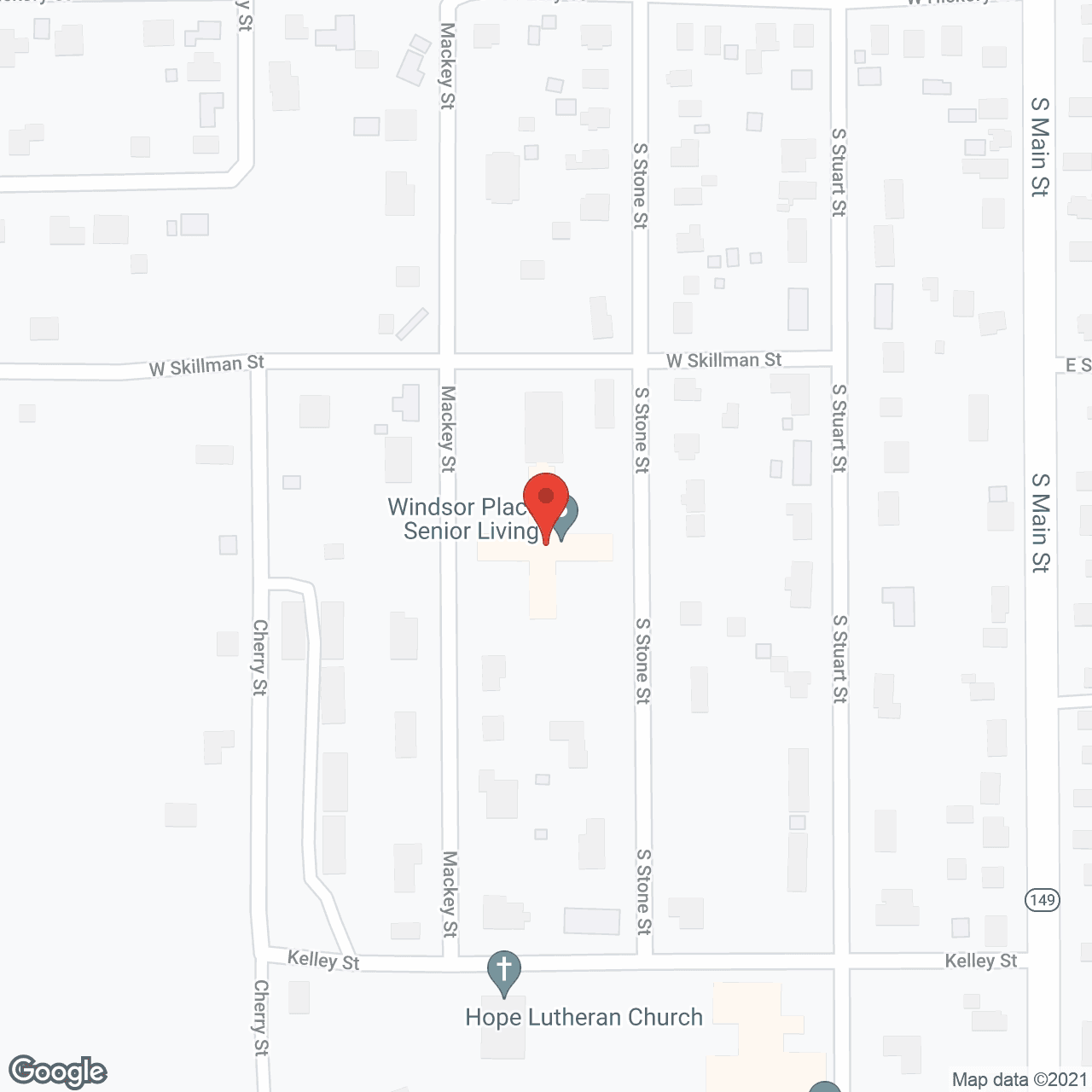 Sigourney Care Ctr in google map