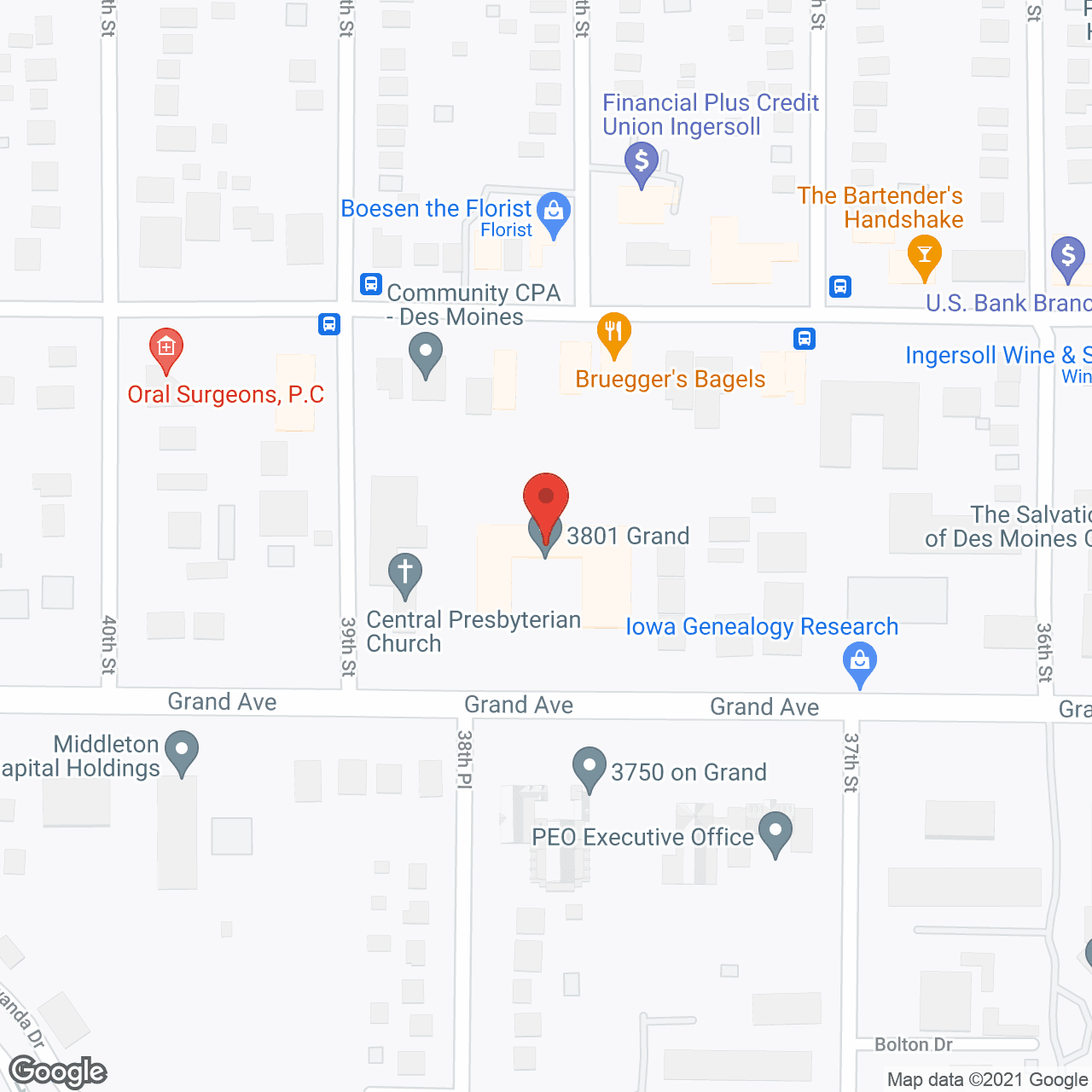 3801 Grand Retirement Campus in google map