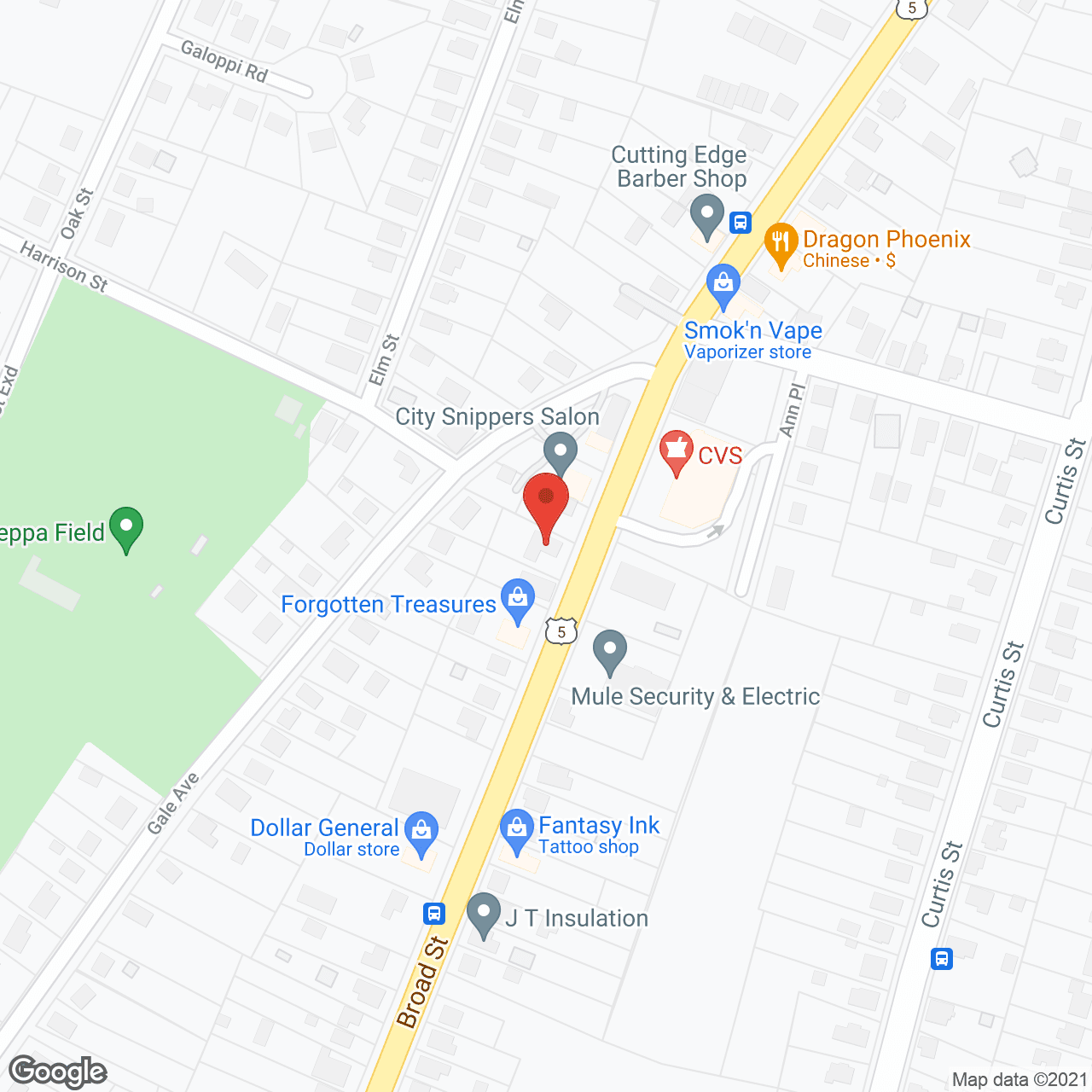 Assisted Living Svc in google map