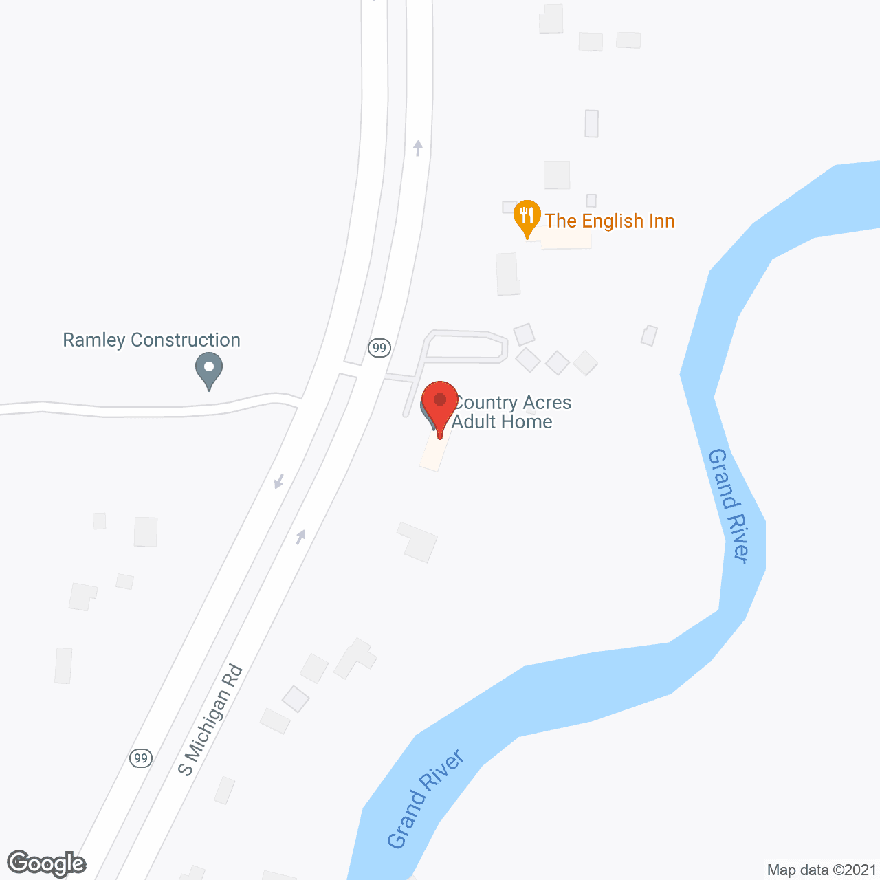 Country Acres Adult Care Home in google map