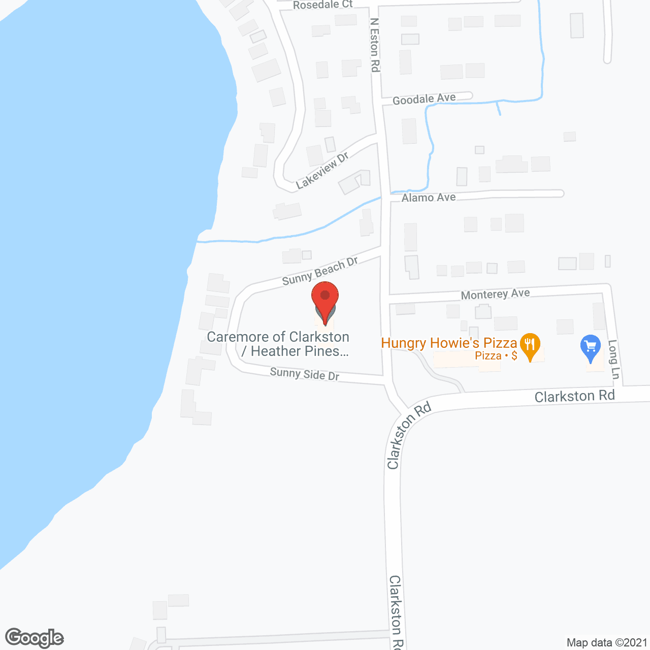 Caremore of Clarkston Assisted Living - Heather Pines in google map