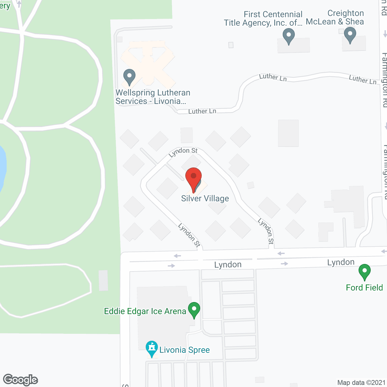 Silver Village in google map