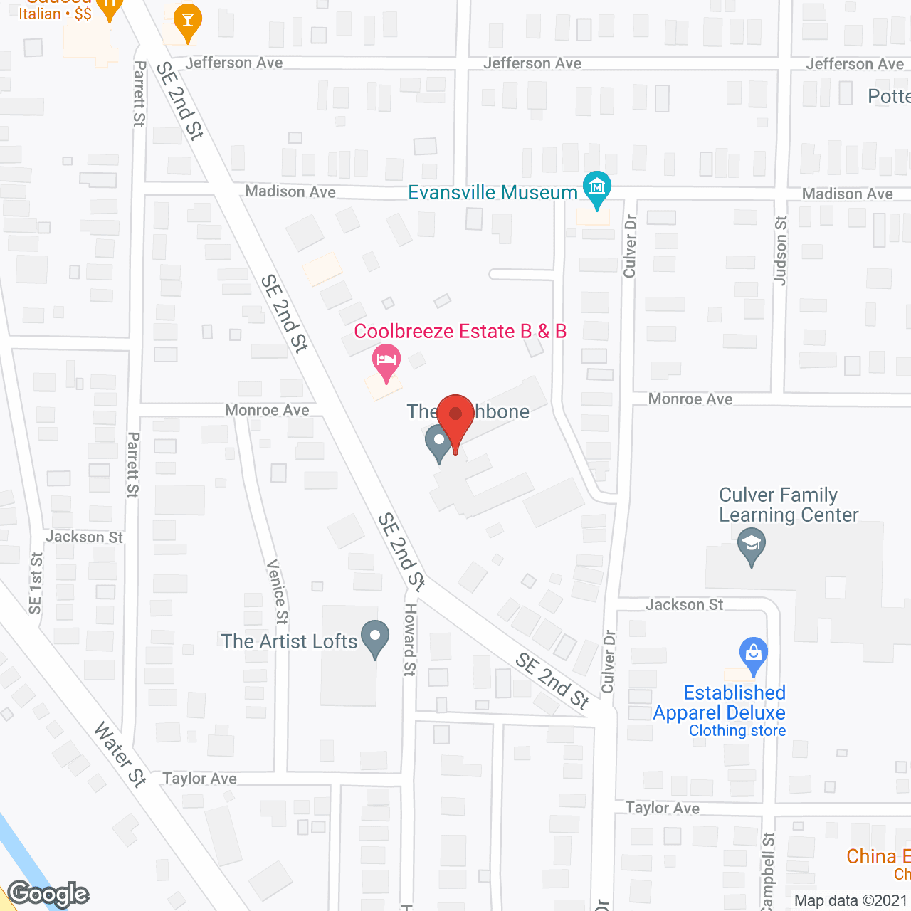 Rathbone Home in google map