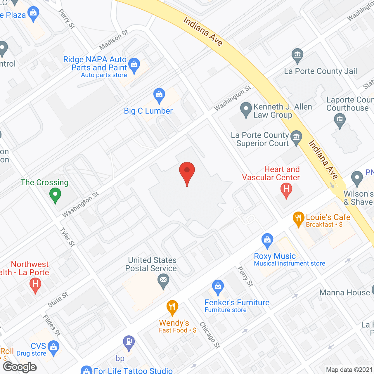 Continuing Care Ctr in google map