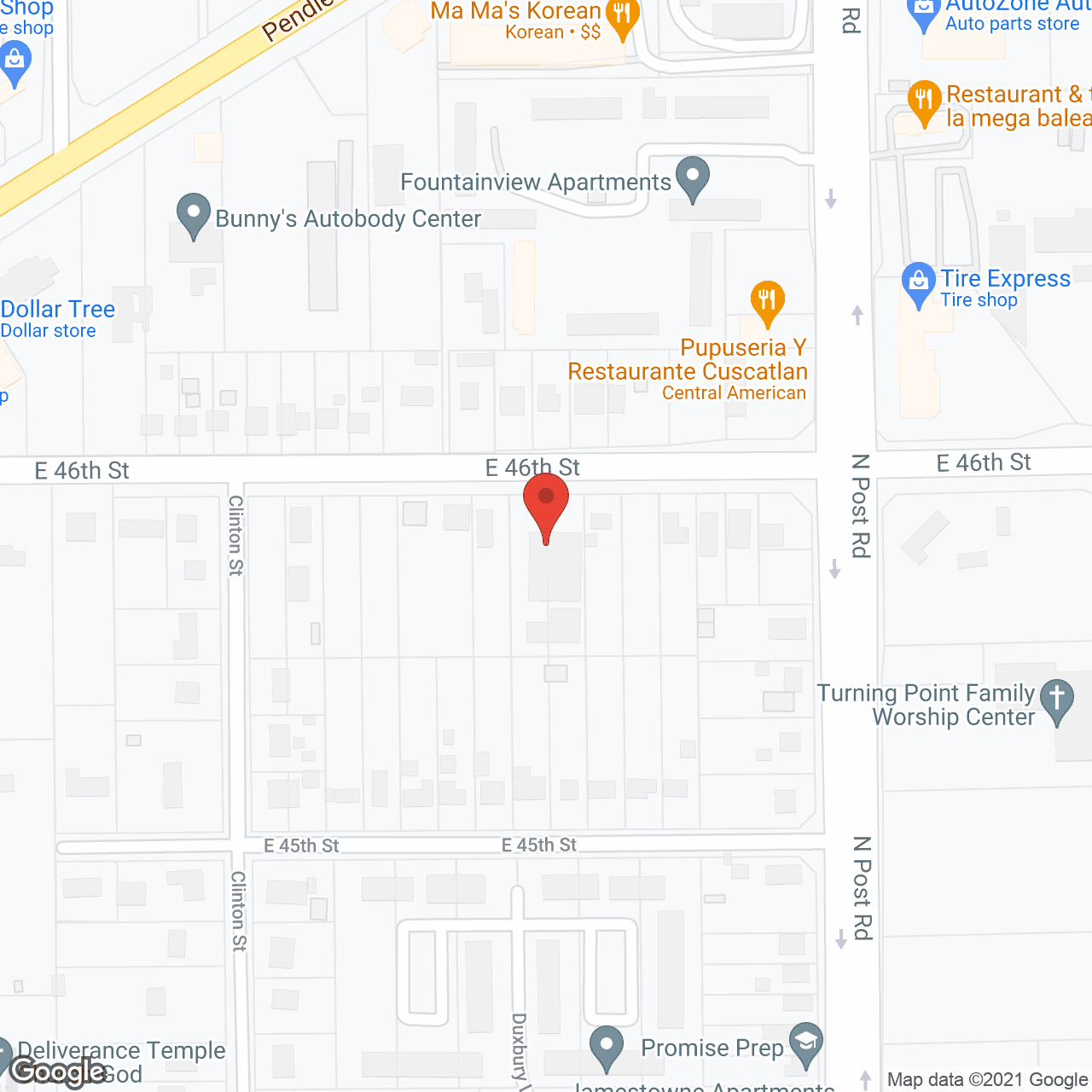Lawrence Manor Healthcare Ctr in google map