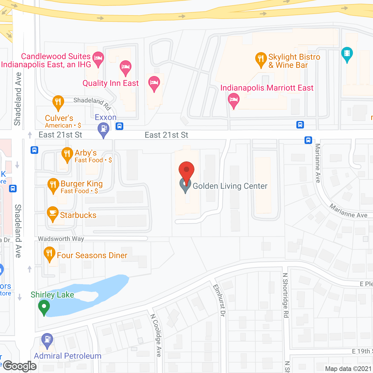 Golden LivingCenter - Brookview in google map