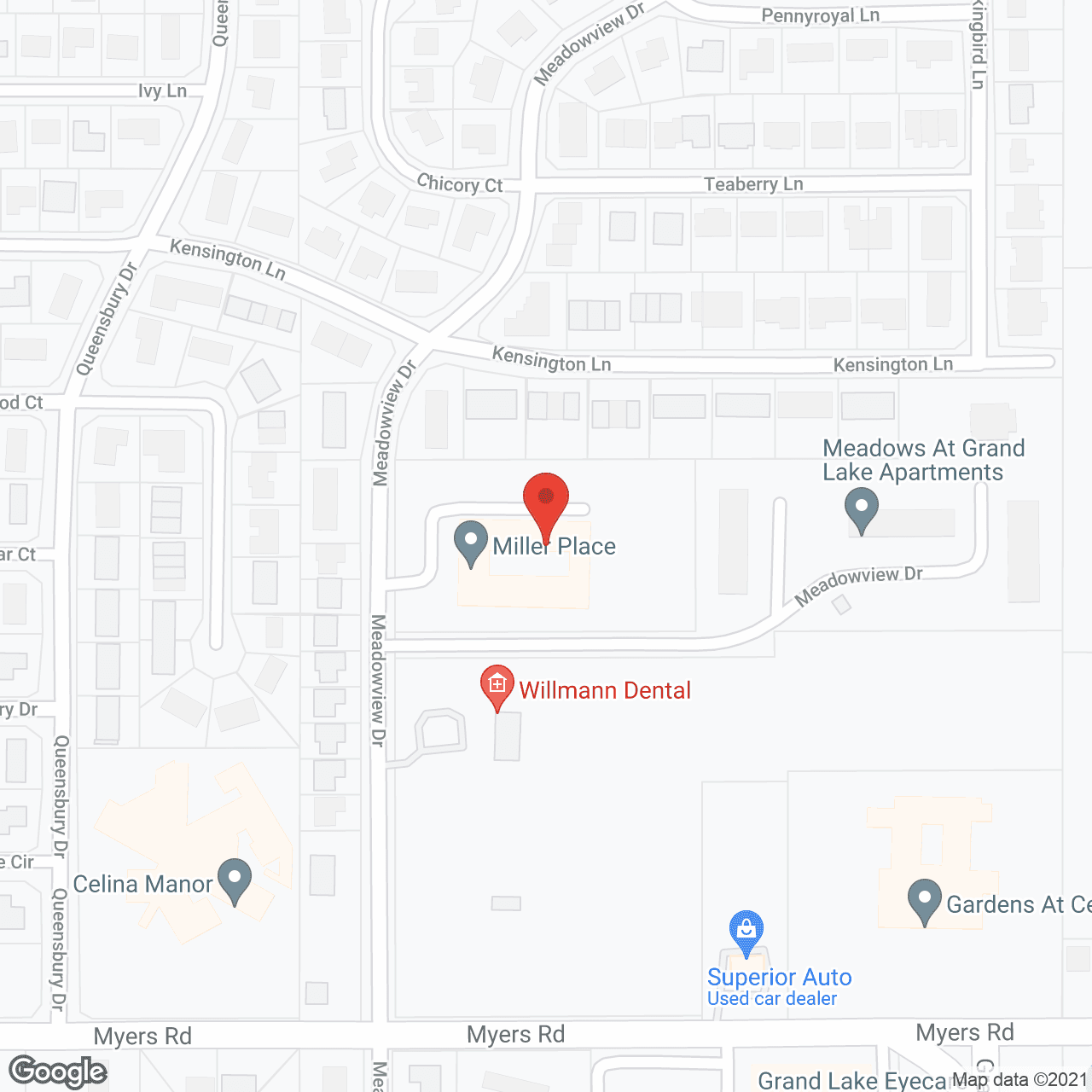Trustwell Living at Miller Place in google map