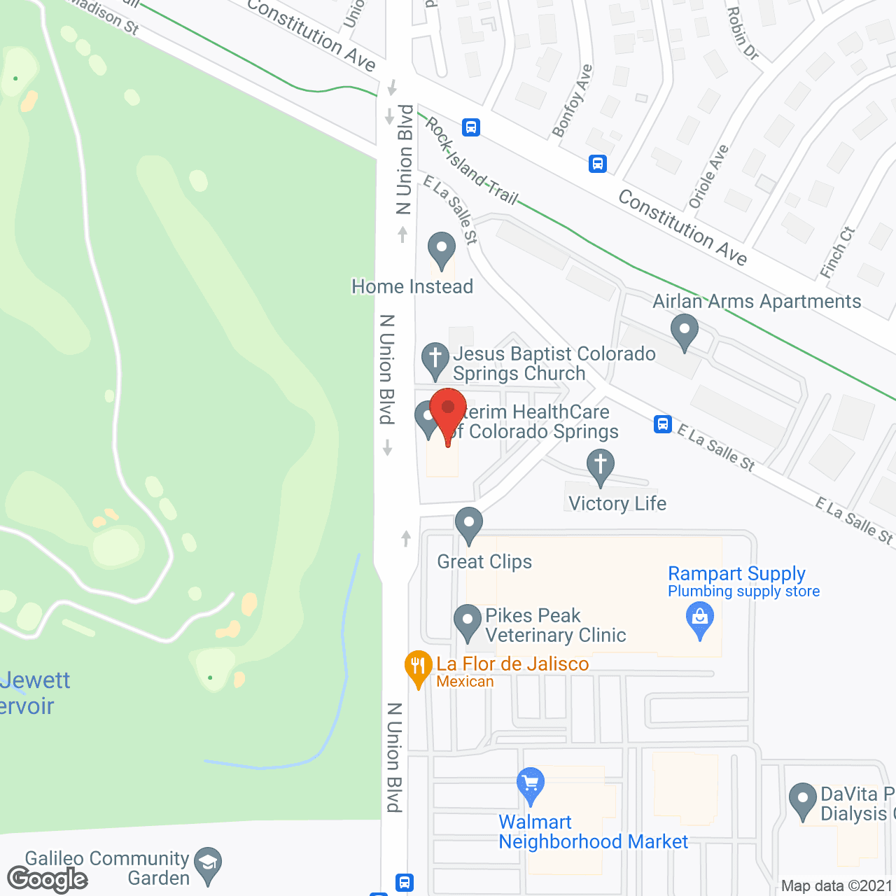 Interim Healthcare - Colorado Springs in google map