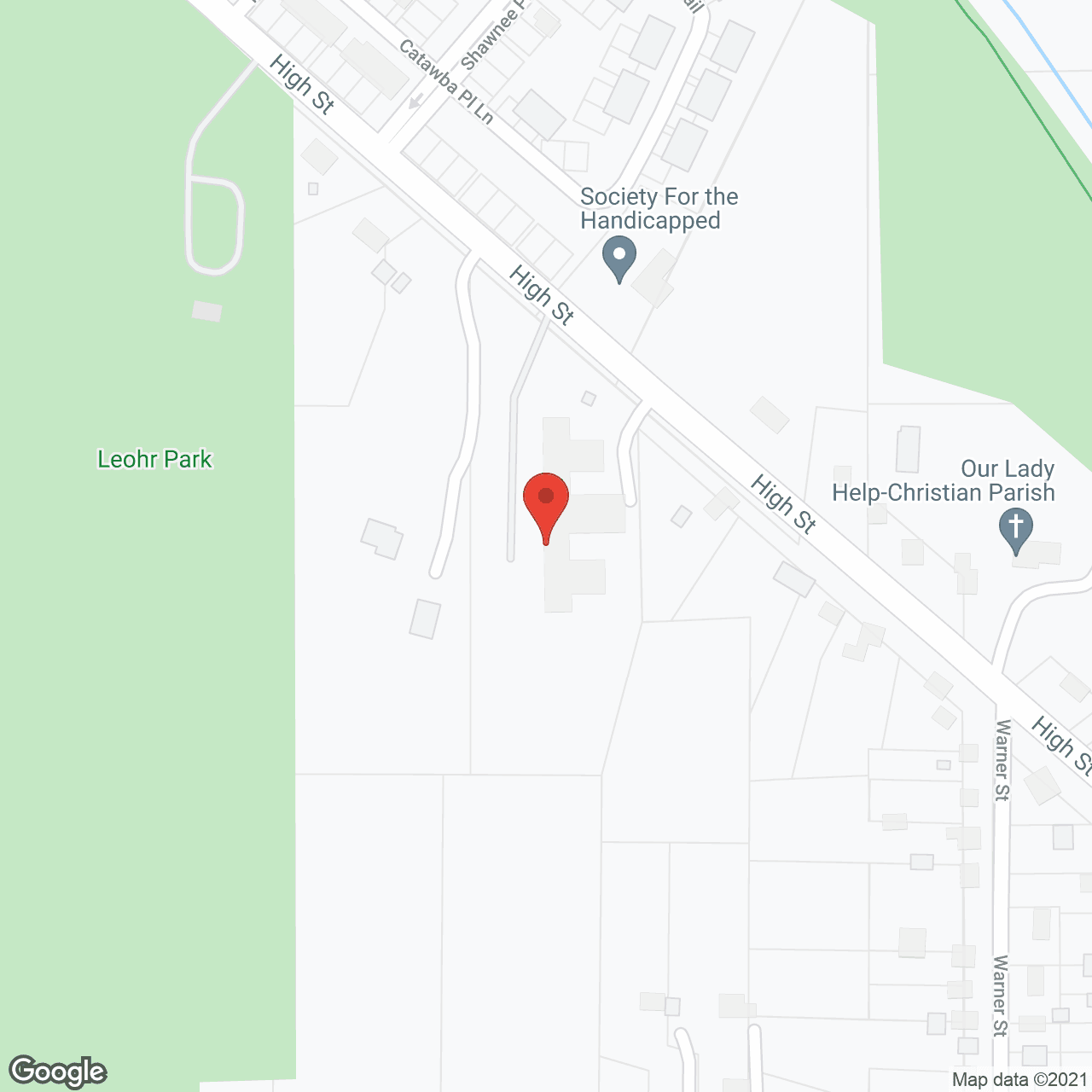 Seville Meadows Care Center in google map
