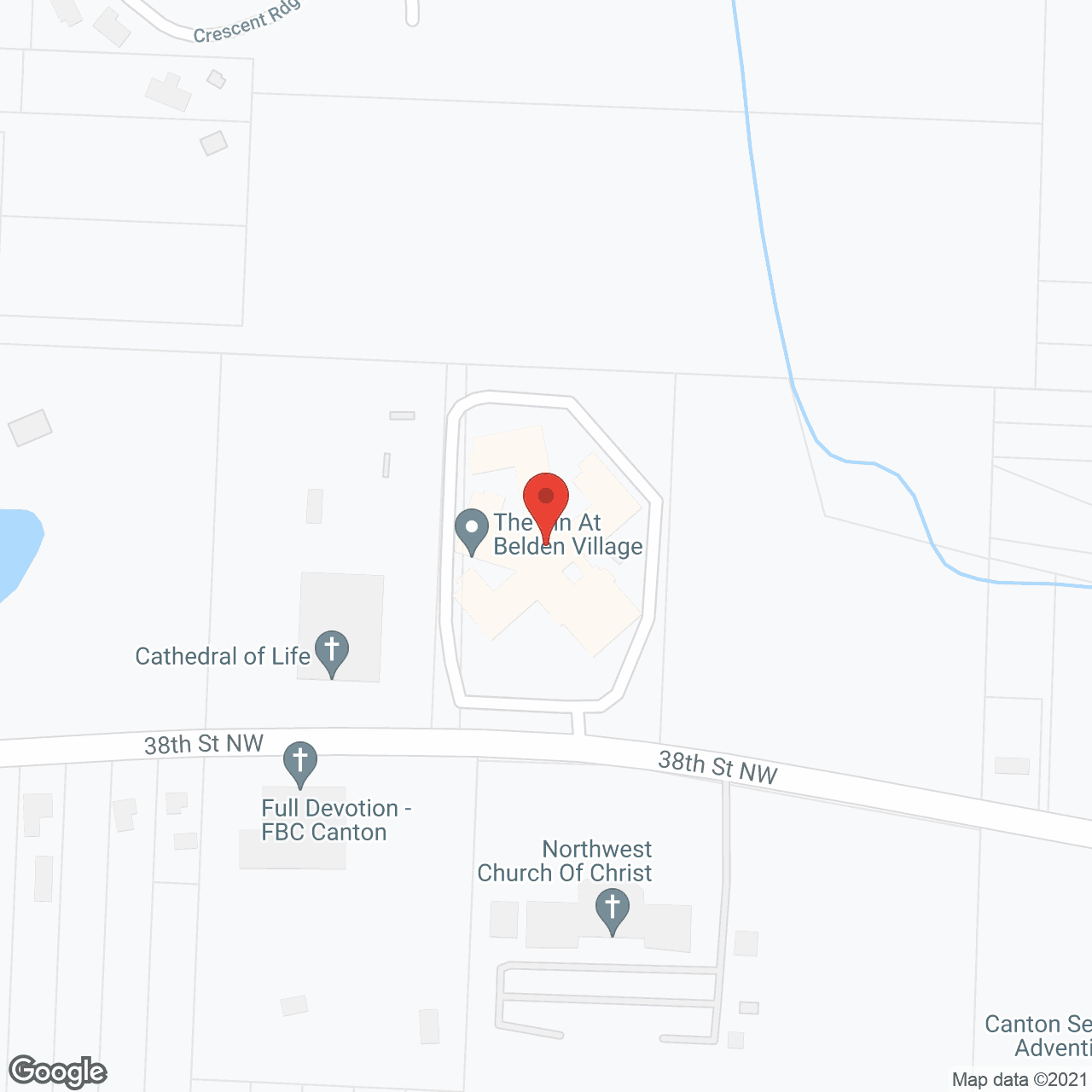 The Inn At Belden Village in google map