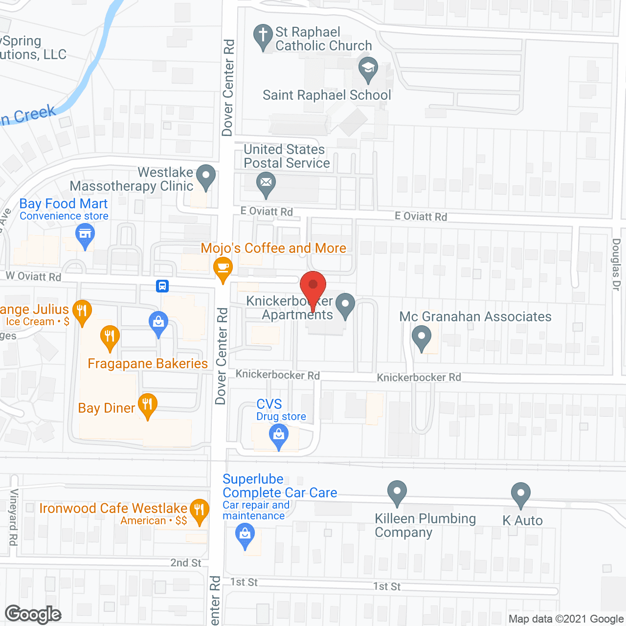 Knickerbocker Apartments in google map