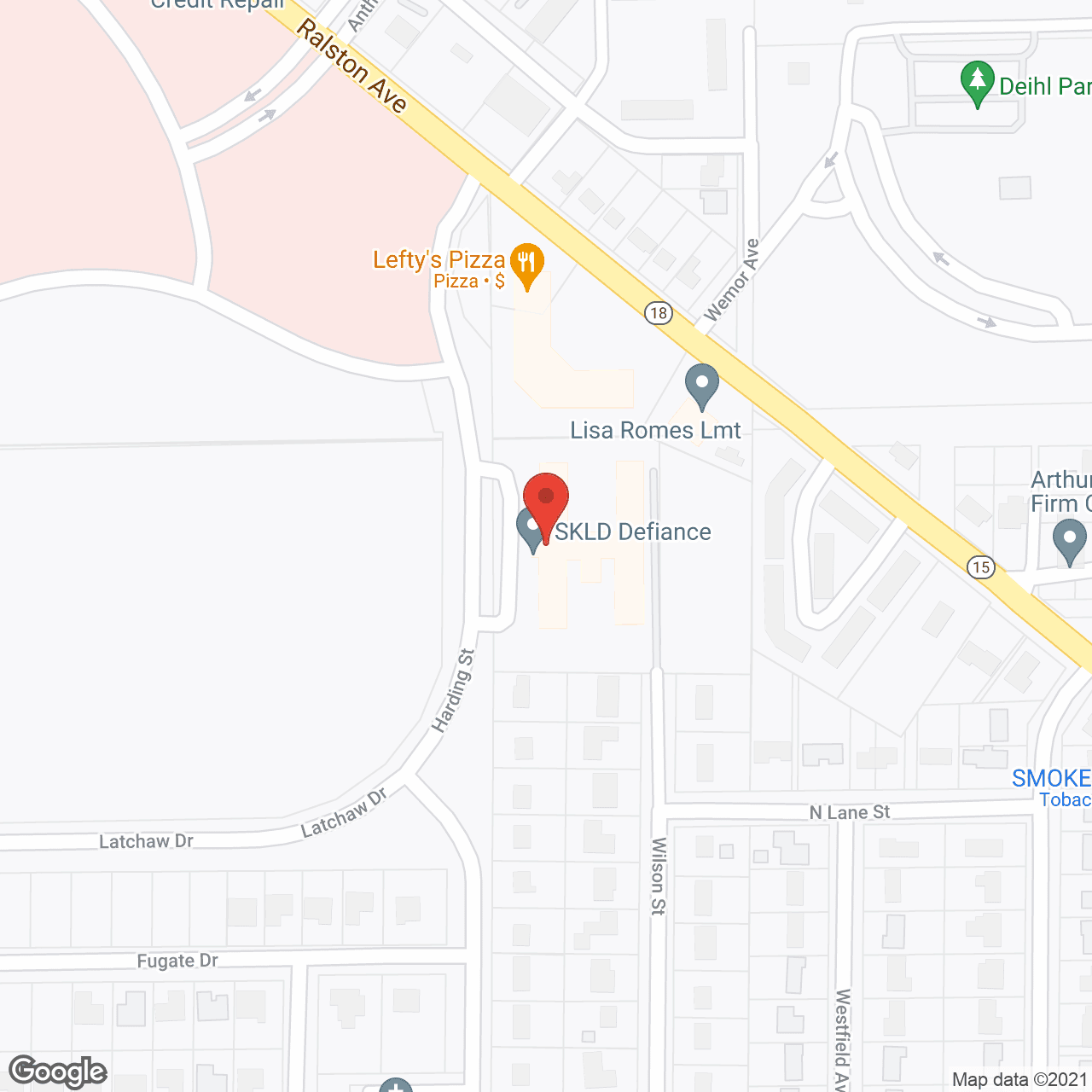 Twin Rivers Care and Rehabilitation Center in google map