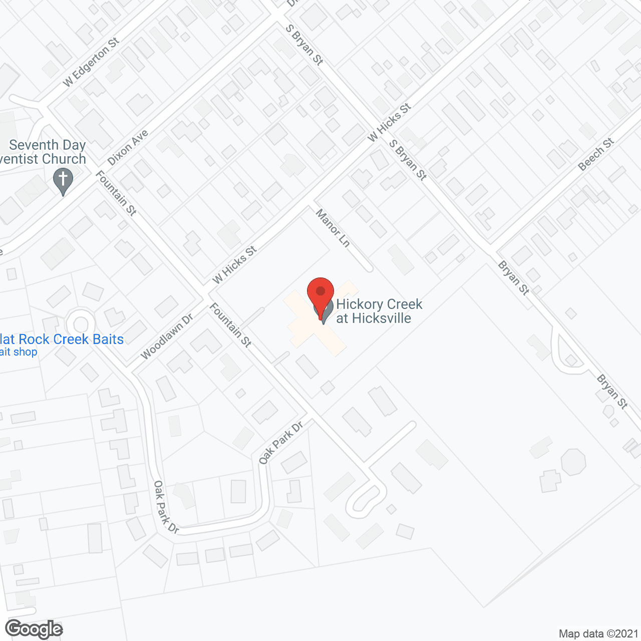 Fountain Manor Care Ctr in google map