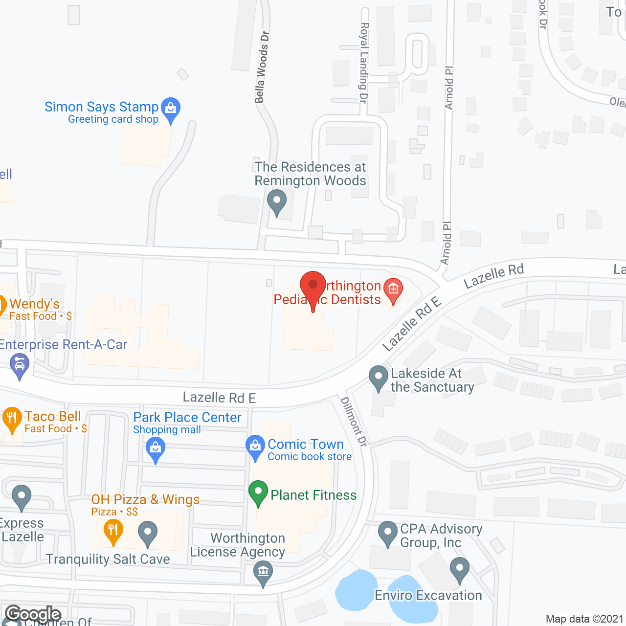 Highbanks Care Center in google map