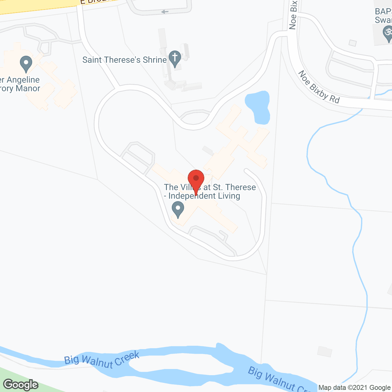 The Villas At Saintrese in google map