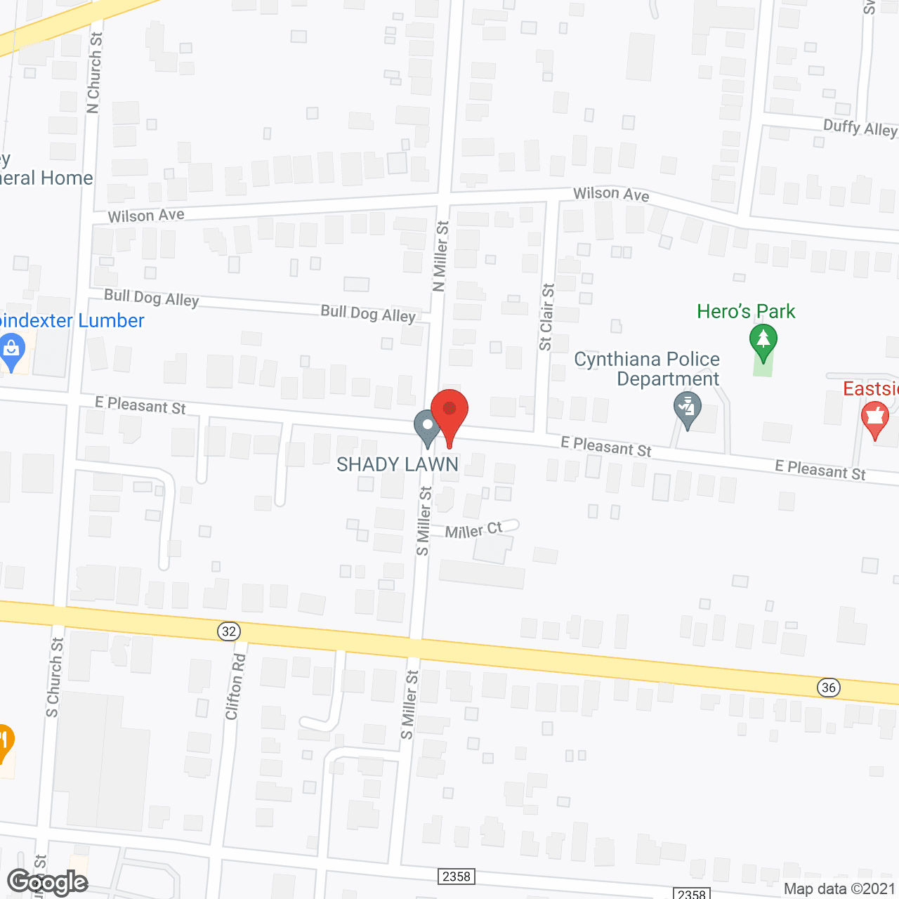 SHADY LAWN LLC in google map