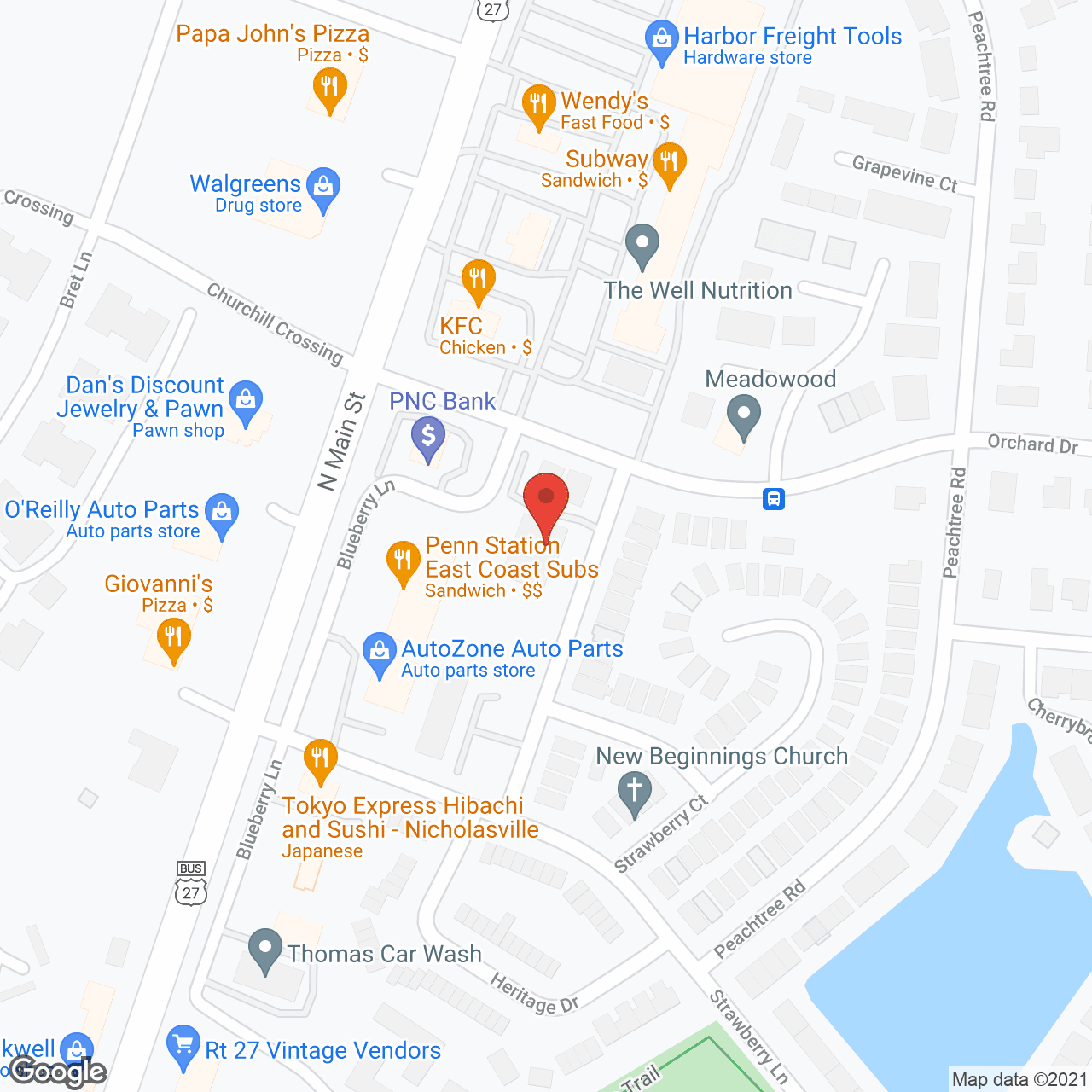 Council Oaks Assisted Living in google map