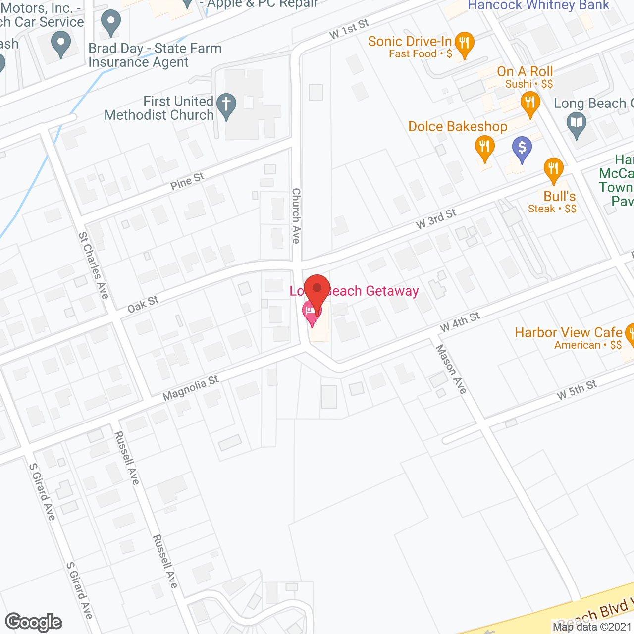Dorcester West in google map