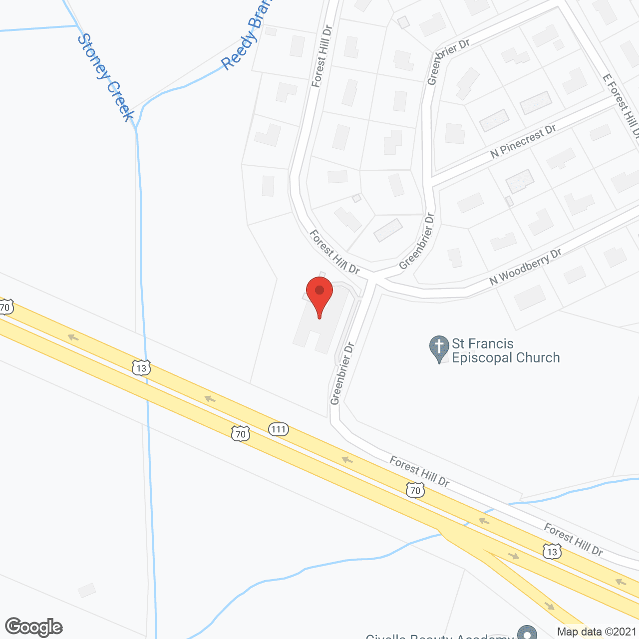 Guardian Care of Goldsboro in google map