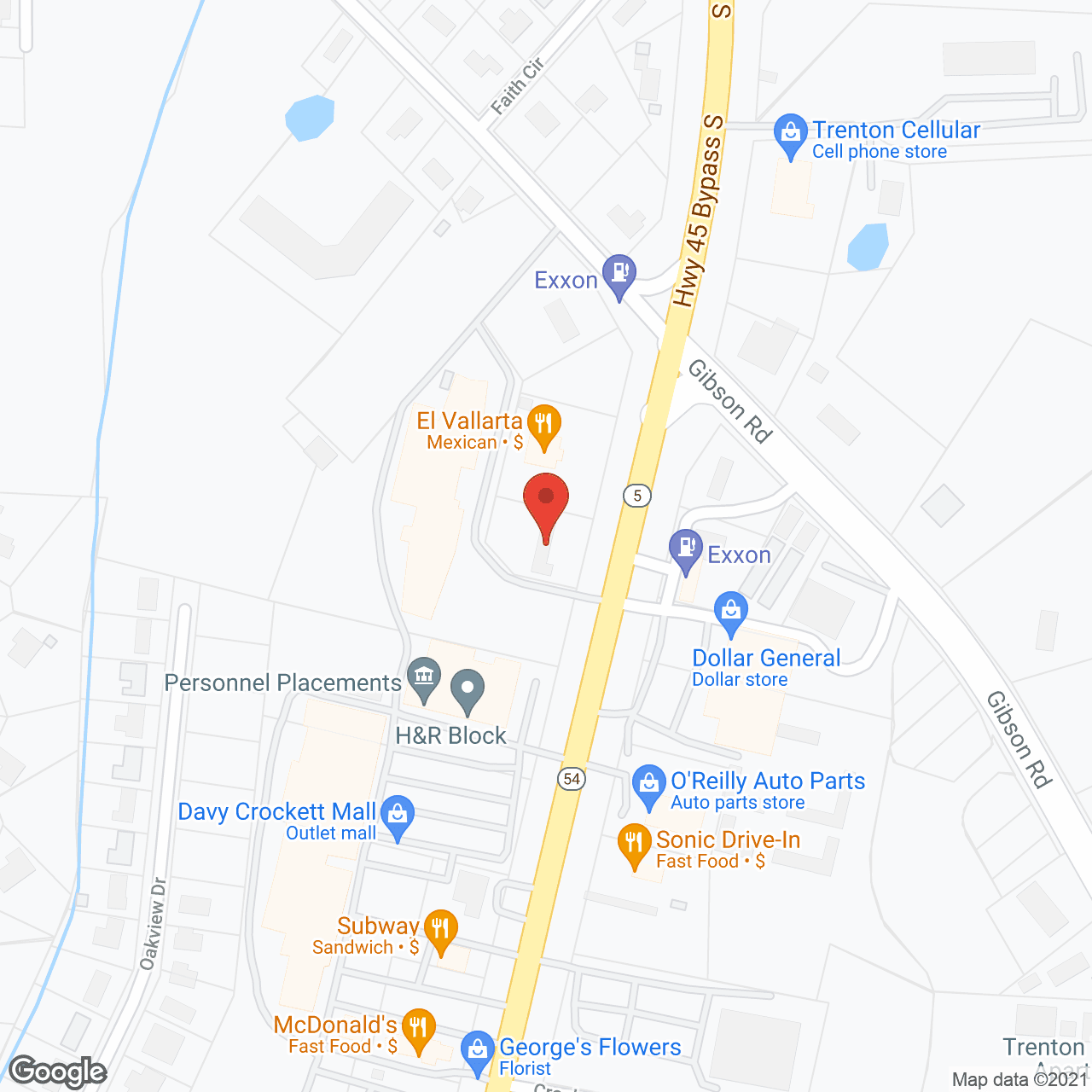 Trenton Place Care and Rehabilitation Center in google map