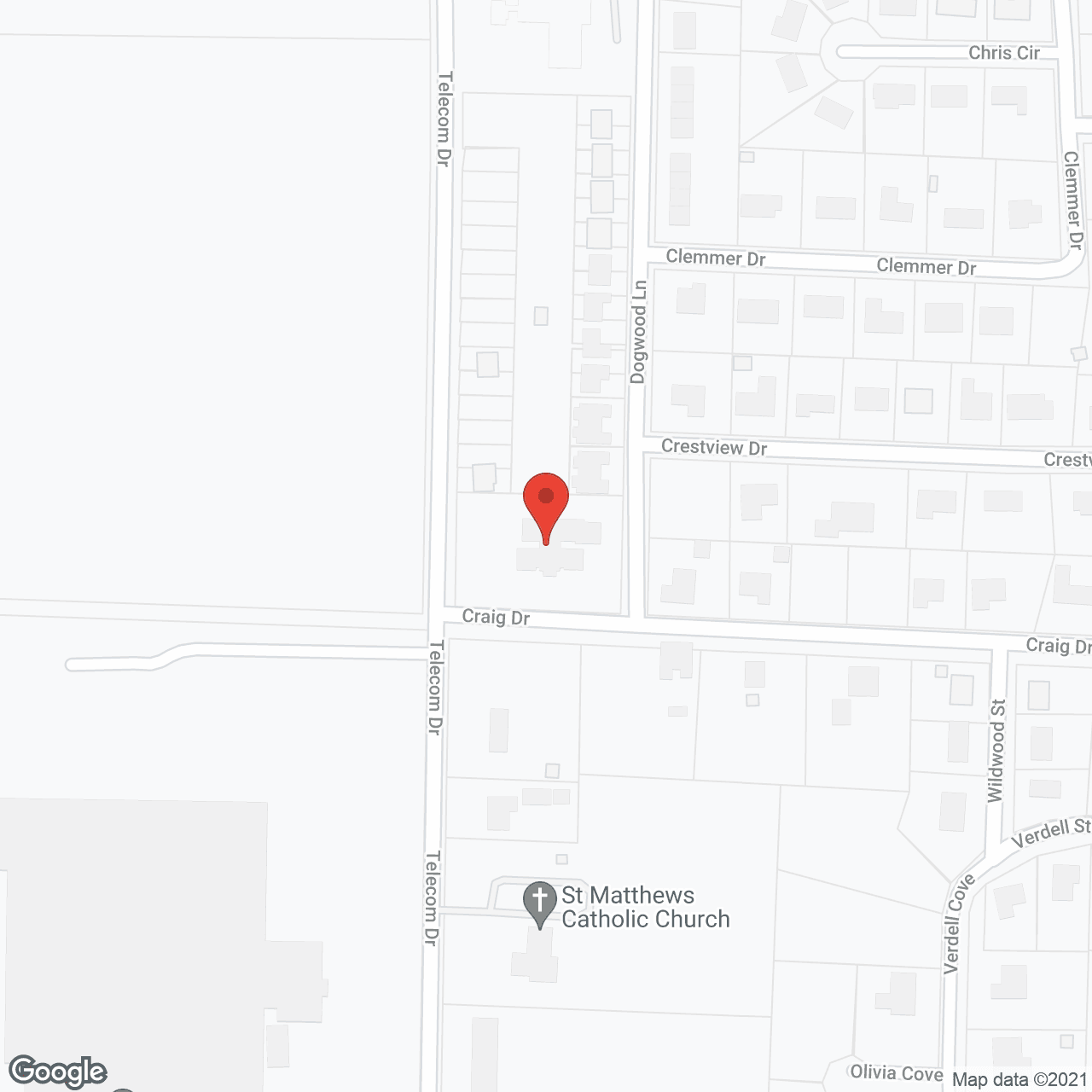 Dogwood Pointe in google map