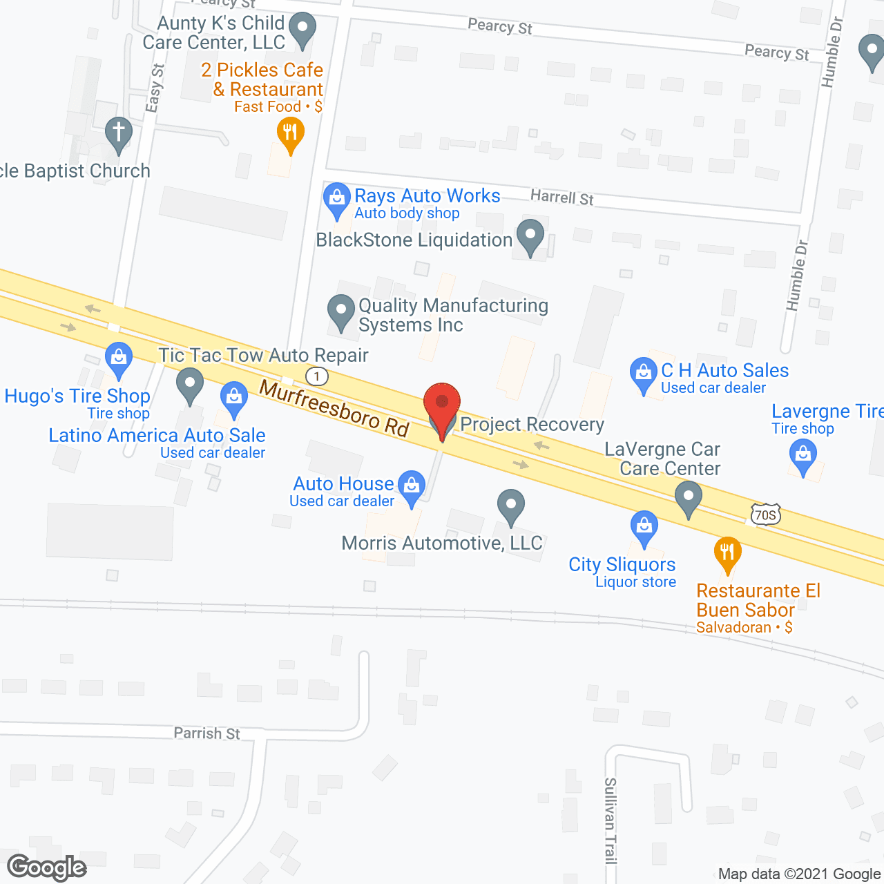 Trevecca Health Care Center in google map