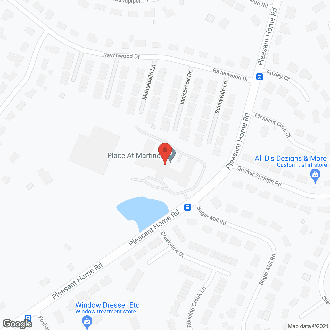 Forest Lake Health Care in google map