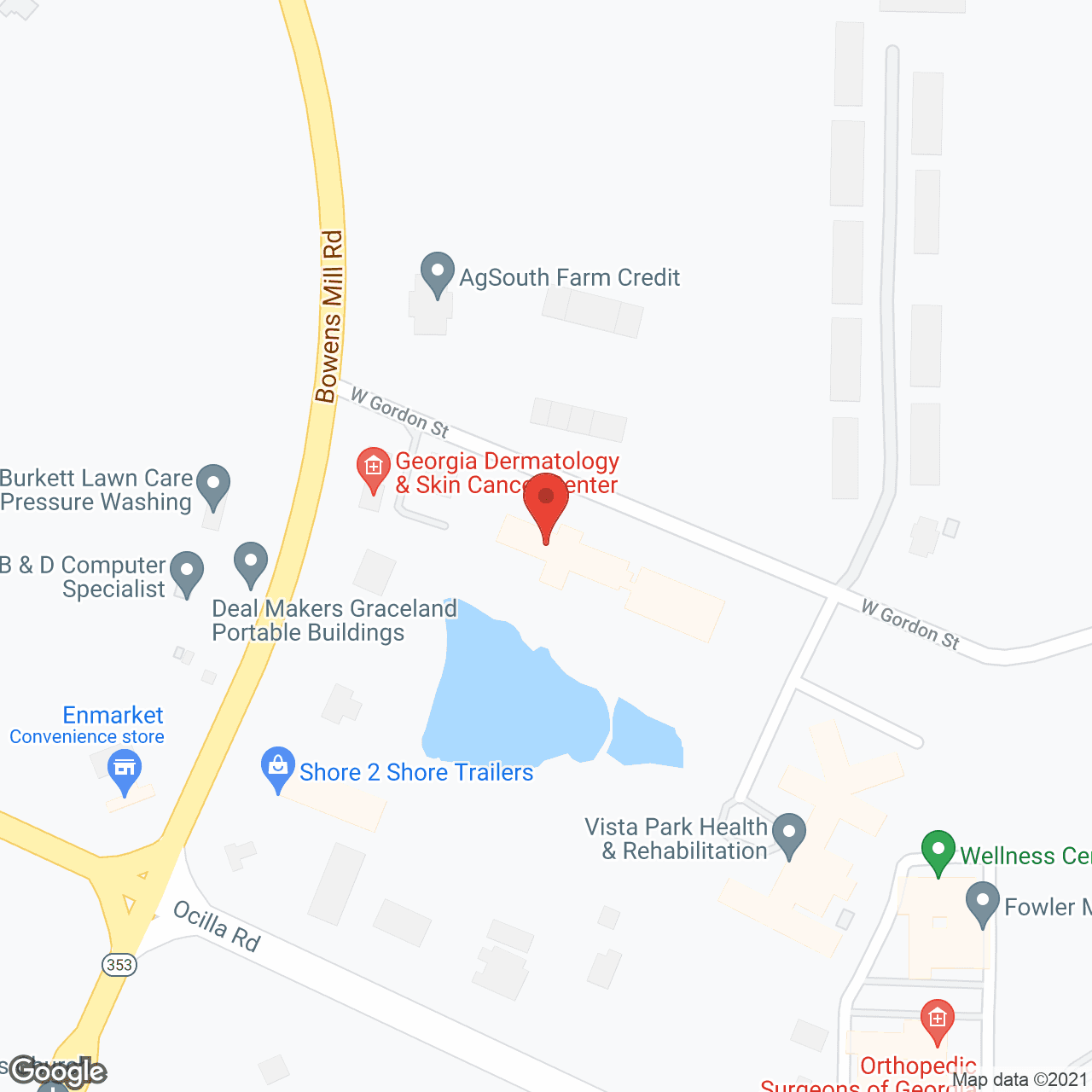 The Landings of Douglas in google map