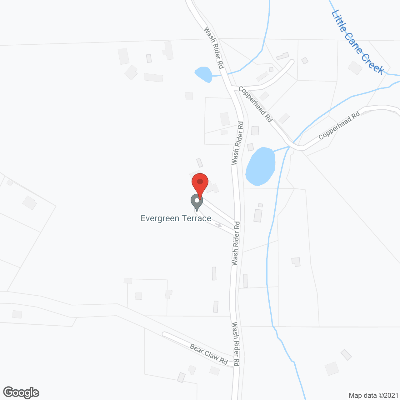 Northwoods Retirement Home in google map