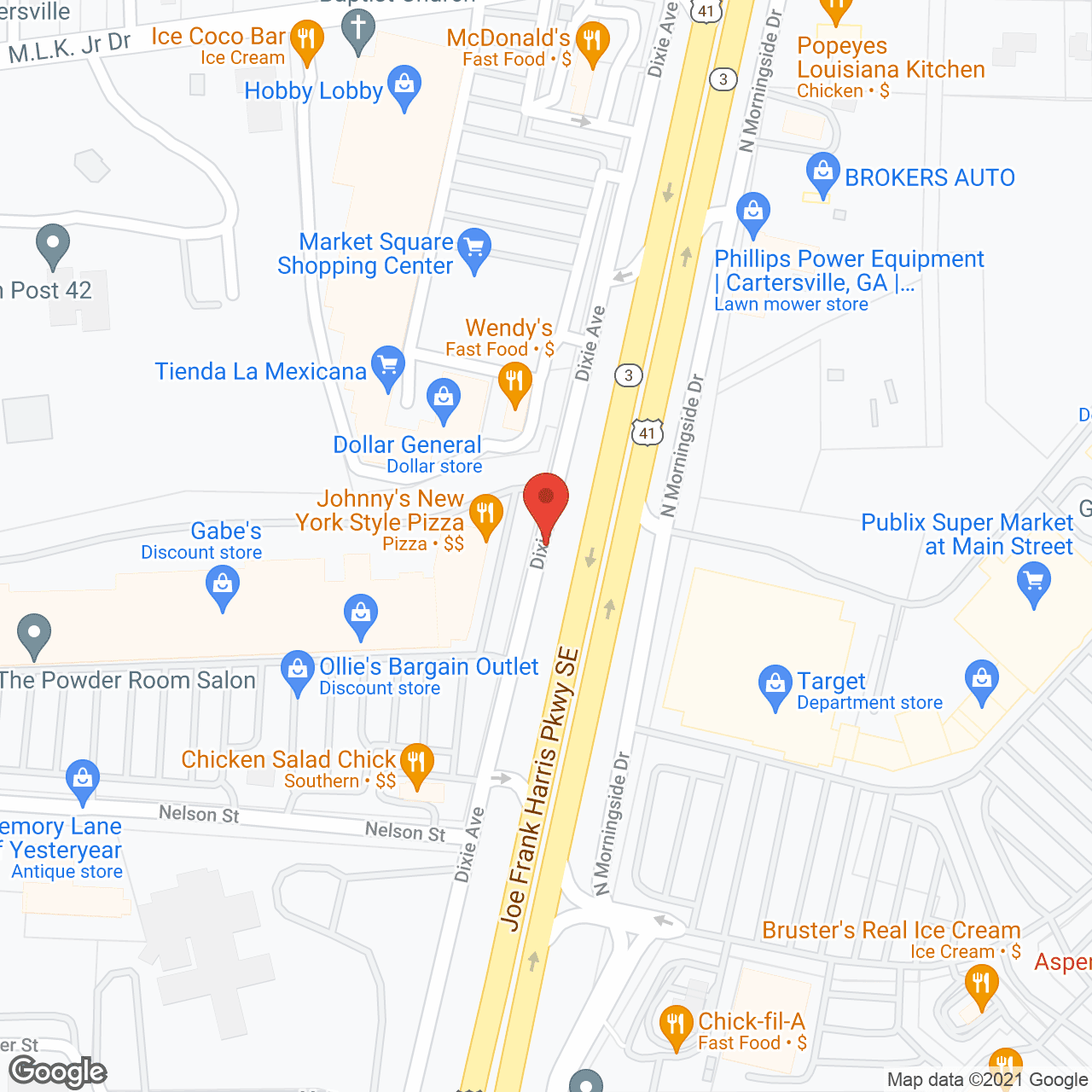 Townsend Park Health and Rehabilitation in google map